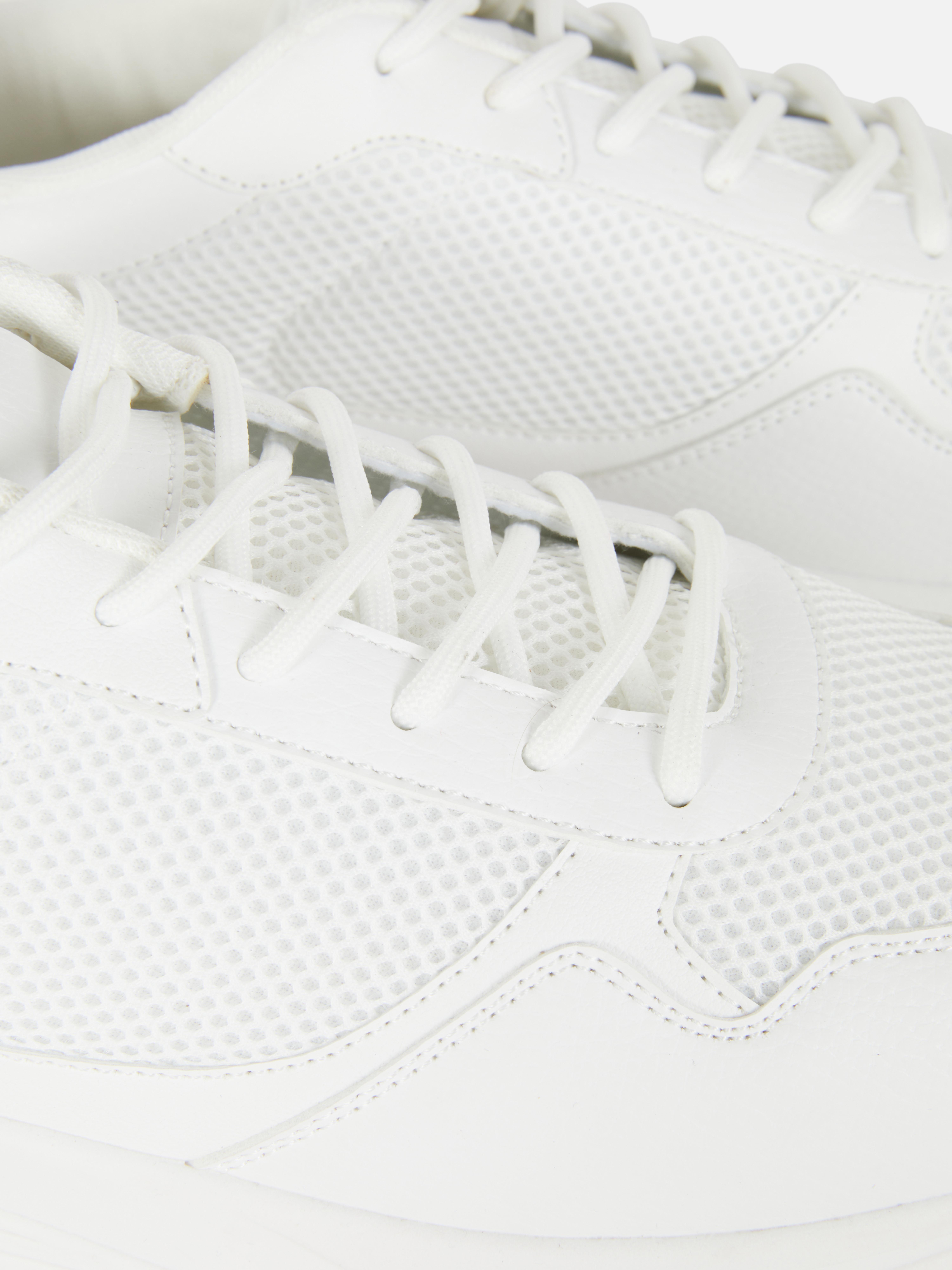 Mesh Lace-Up Sneakers