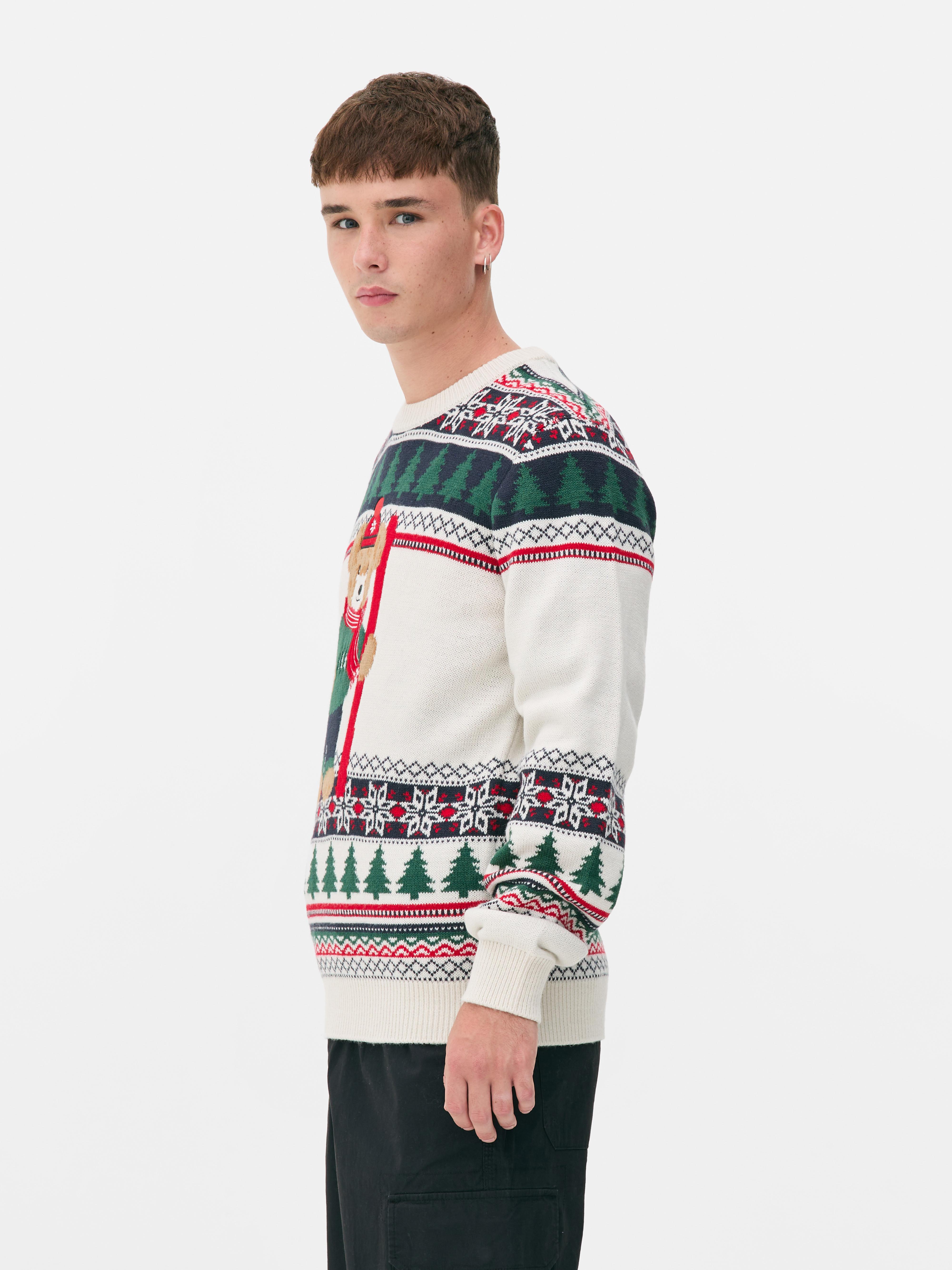 Men's Bear Fair Family Twinning Sweater