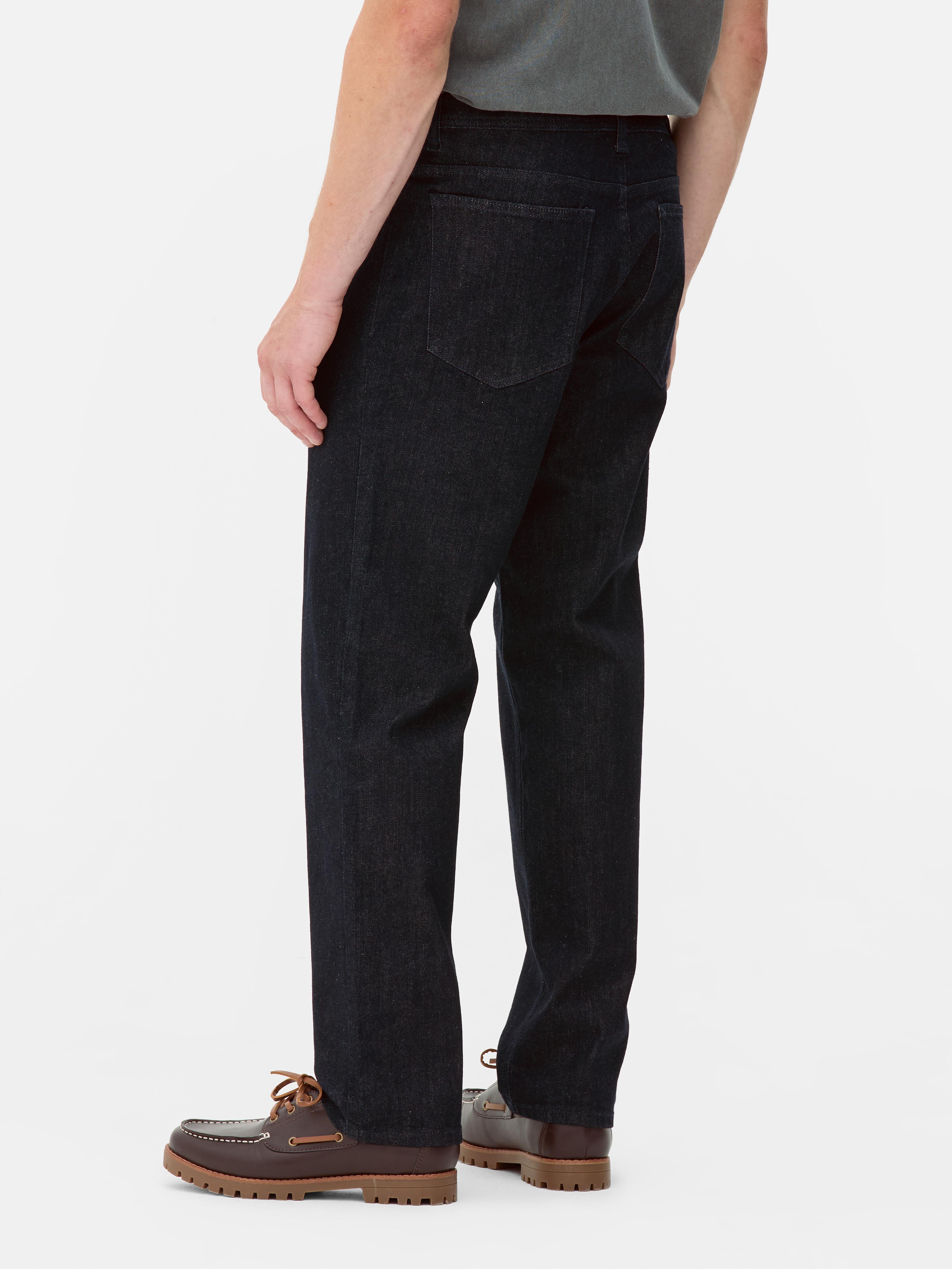 Stretch Straight Leg Jeans