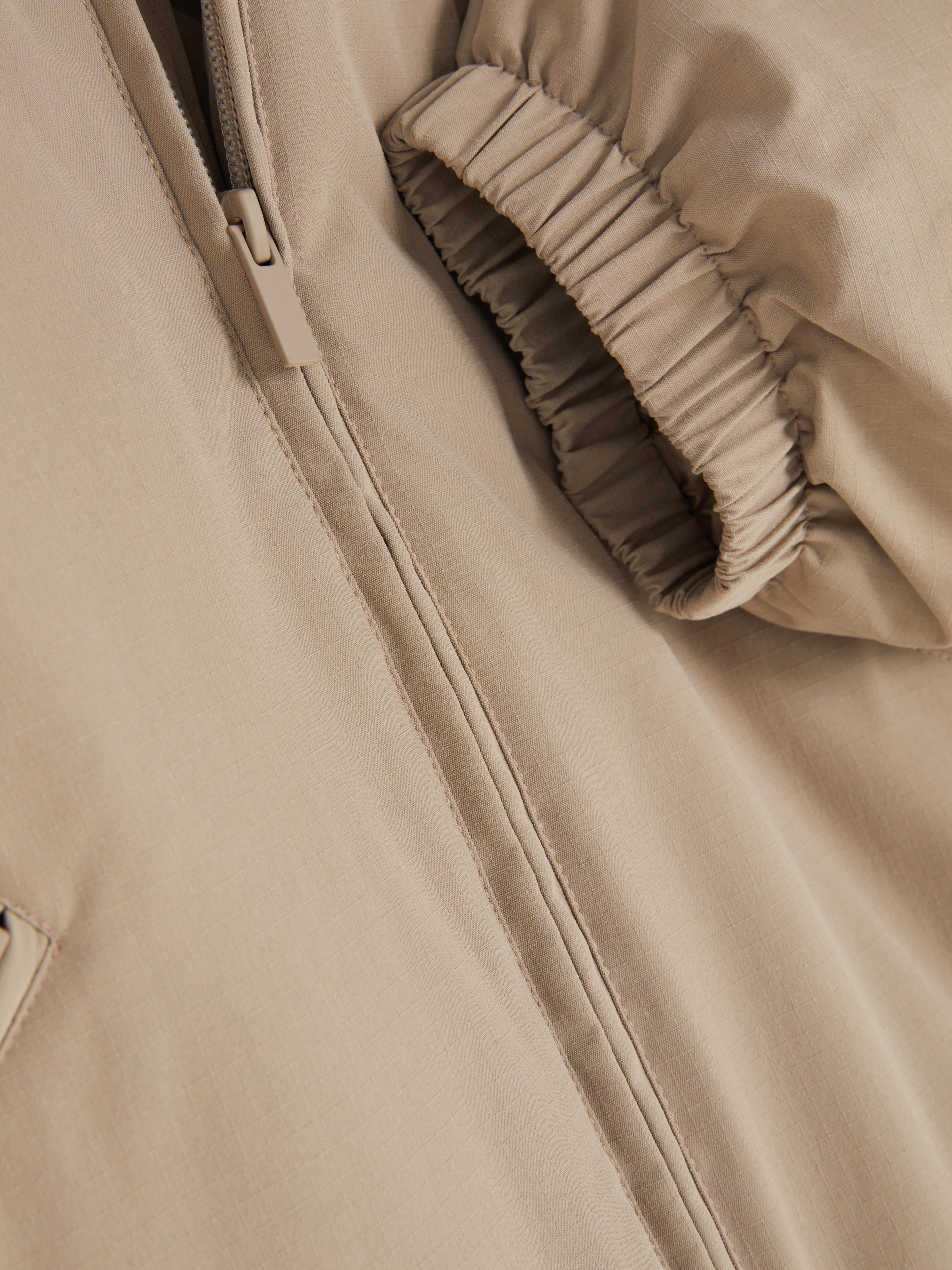 Funnel Neck Puffer Jacket