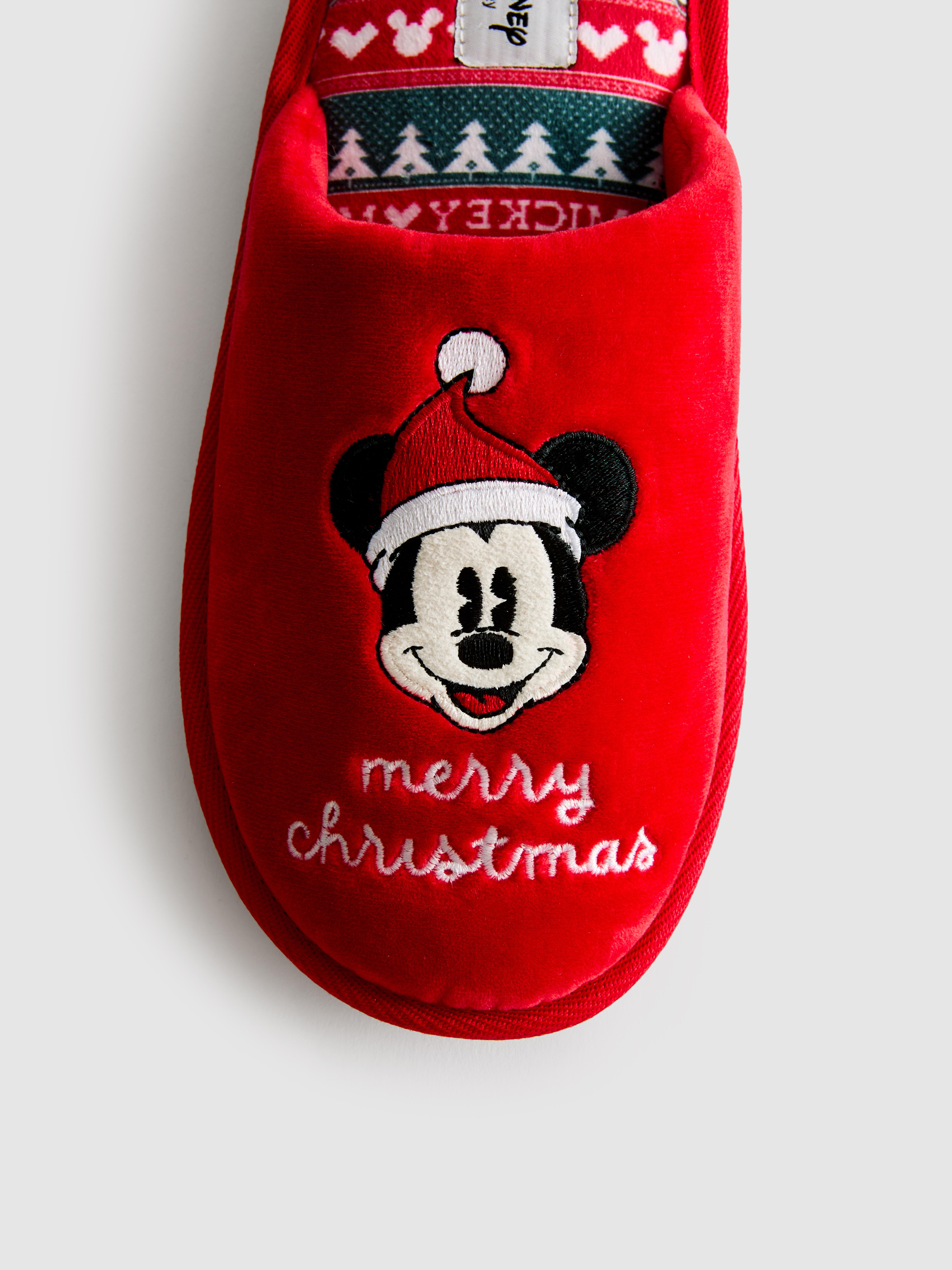 Disney’s Mickey Mouse Christmas Slippers