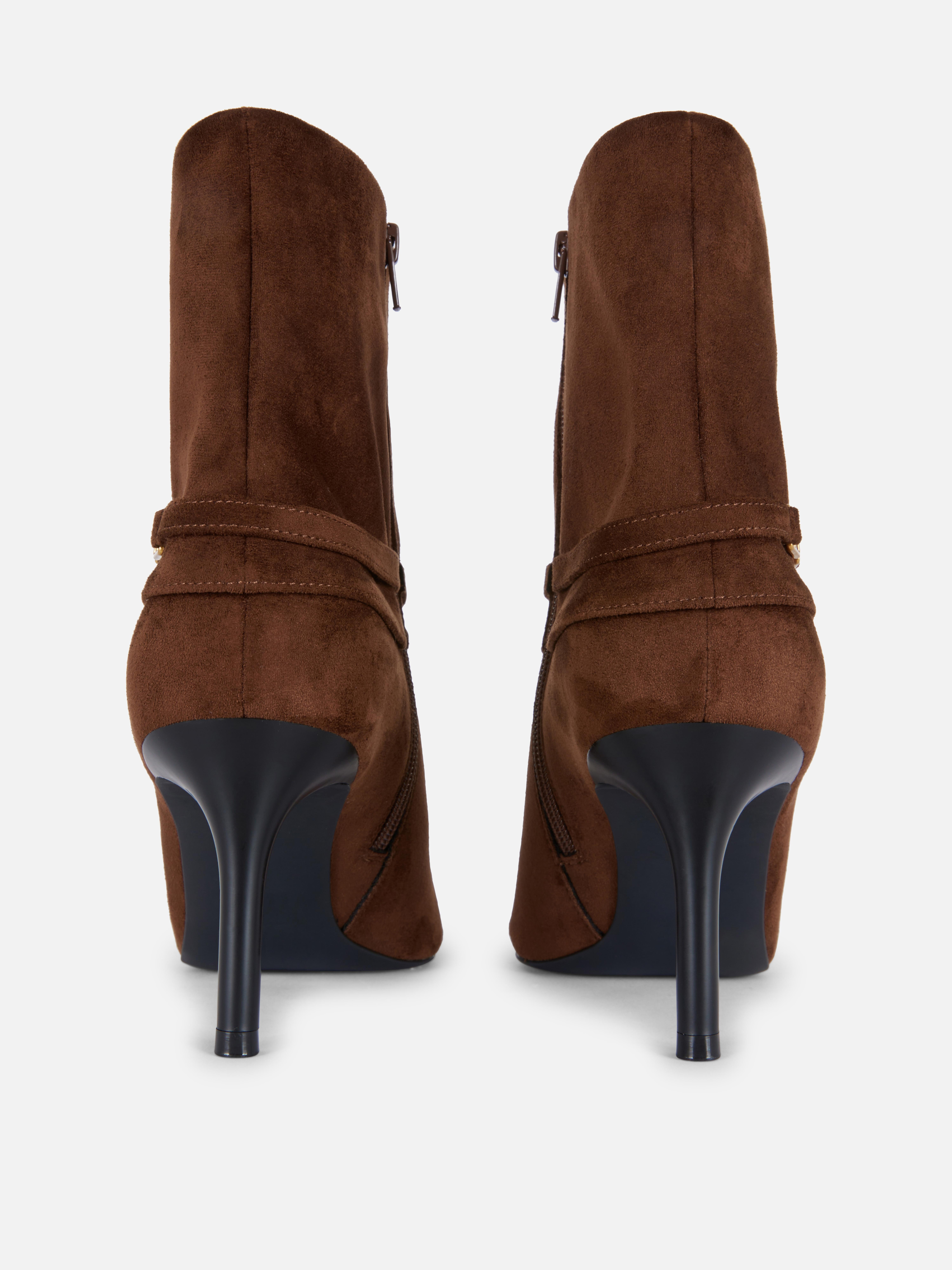 Paula Echevarría Stiletto Ankle Boots