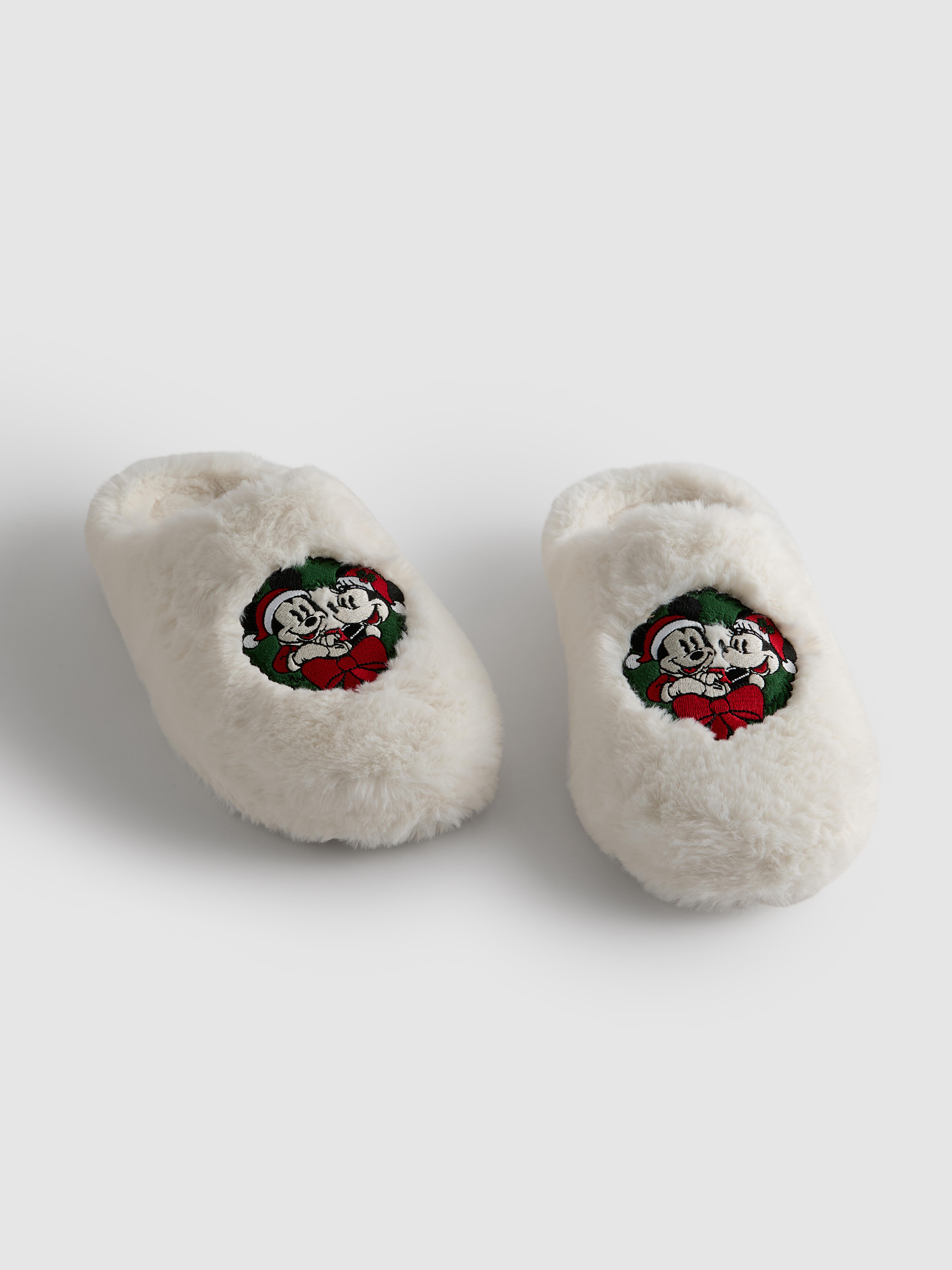 Disney’s Micky Mouse Christmas Mule Slippers