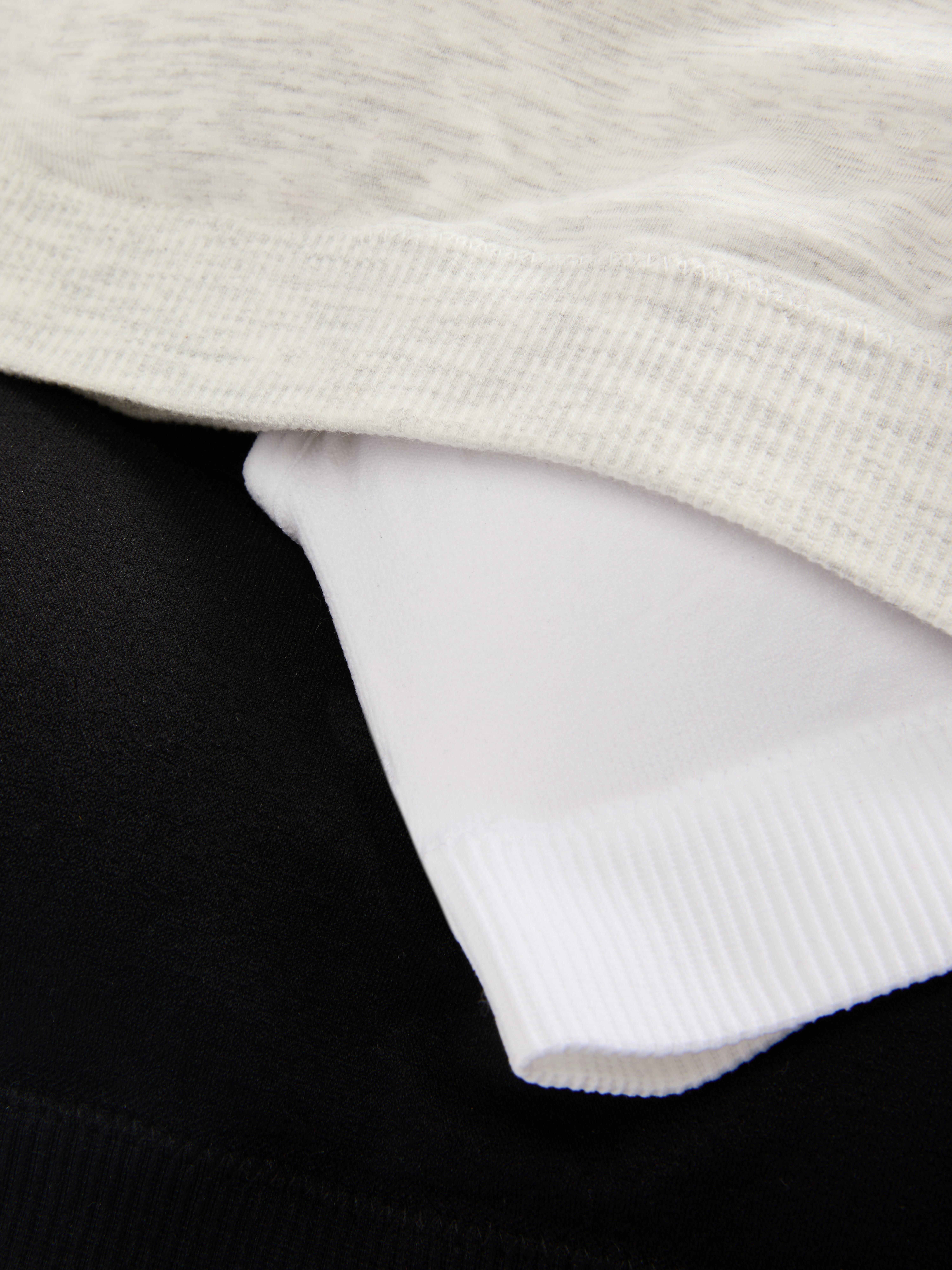 3pk Wireless Crop Bralettes