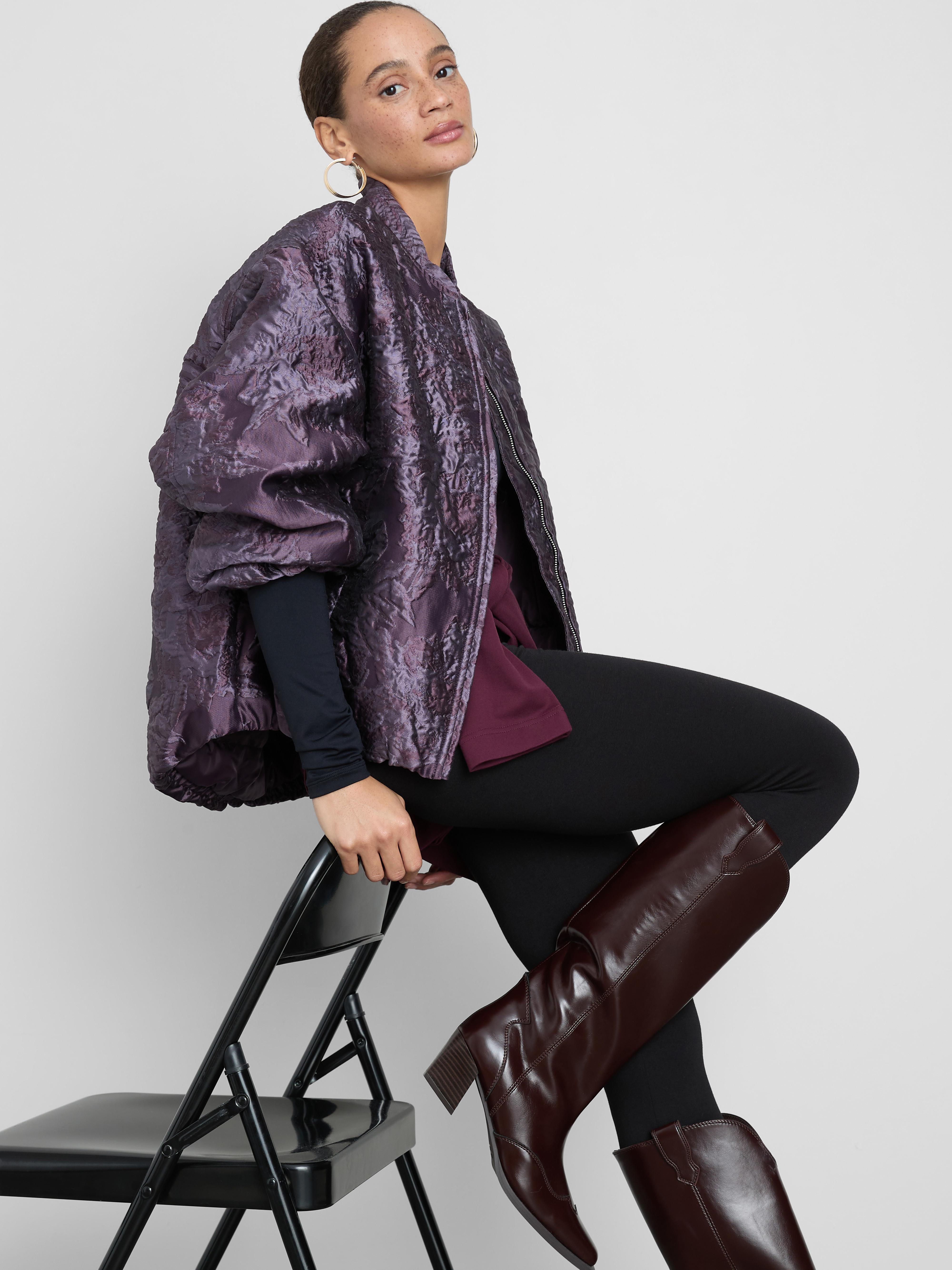 Jacquard Bomber Jacket