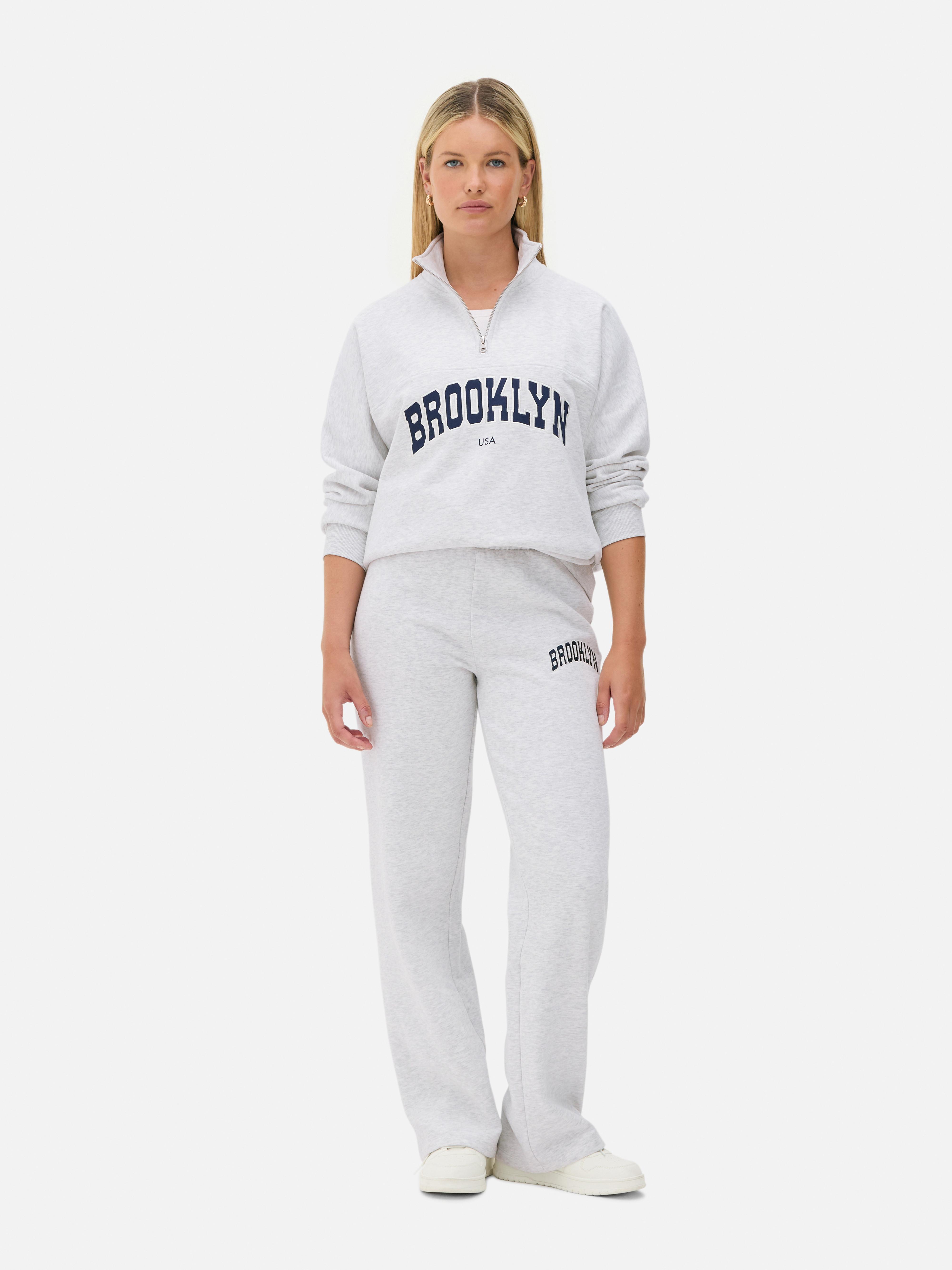 Wide-Leg Brooklyn Joggers