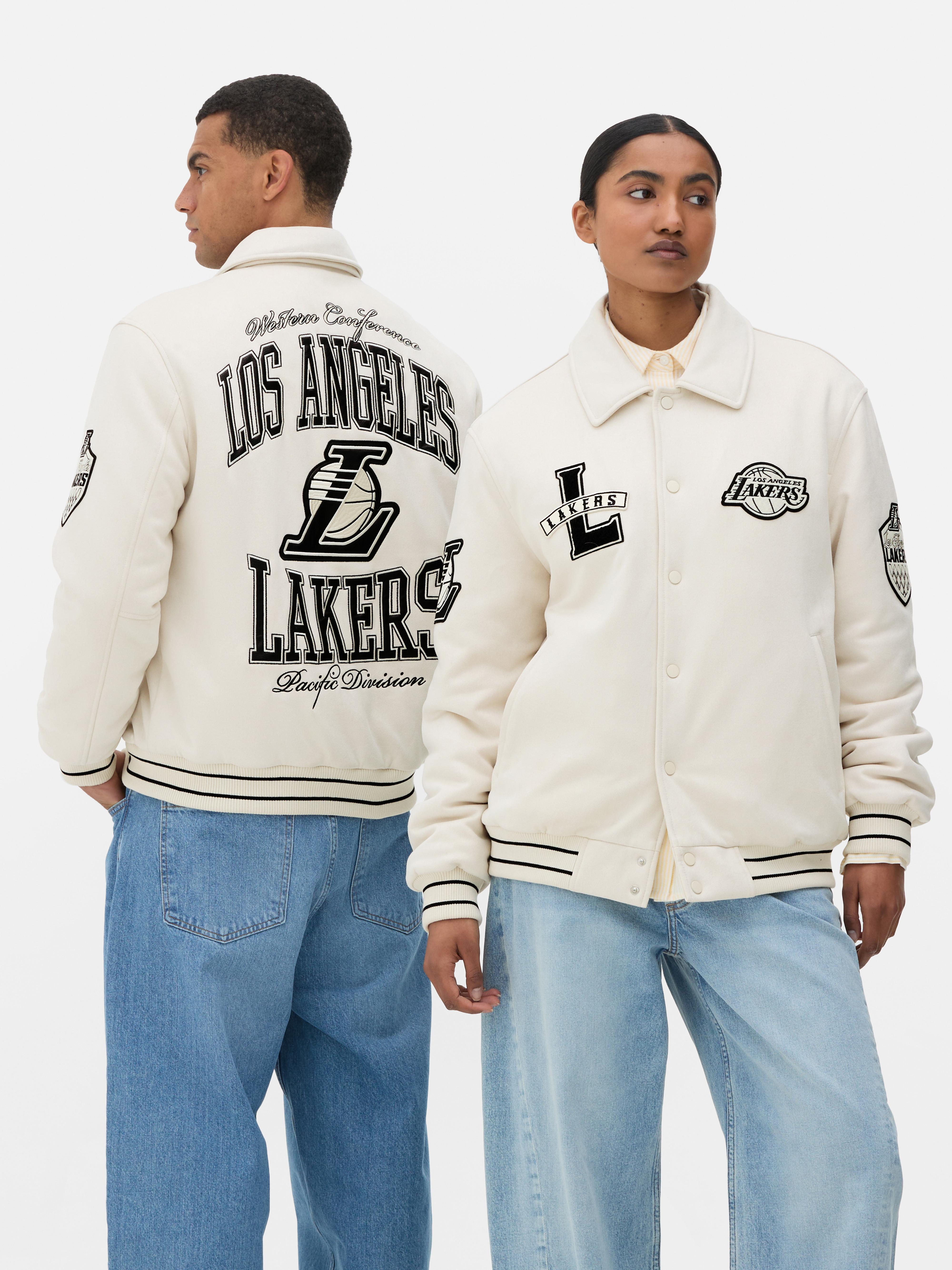 NBA Los Angeles Lakers Collared Varsity Jacket