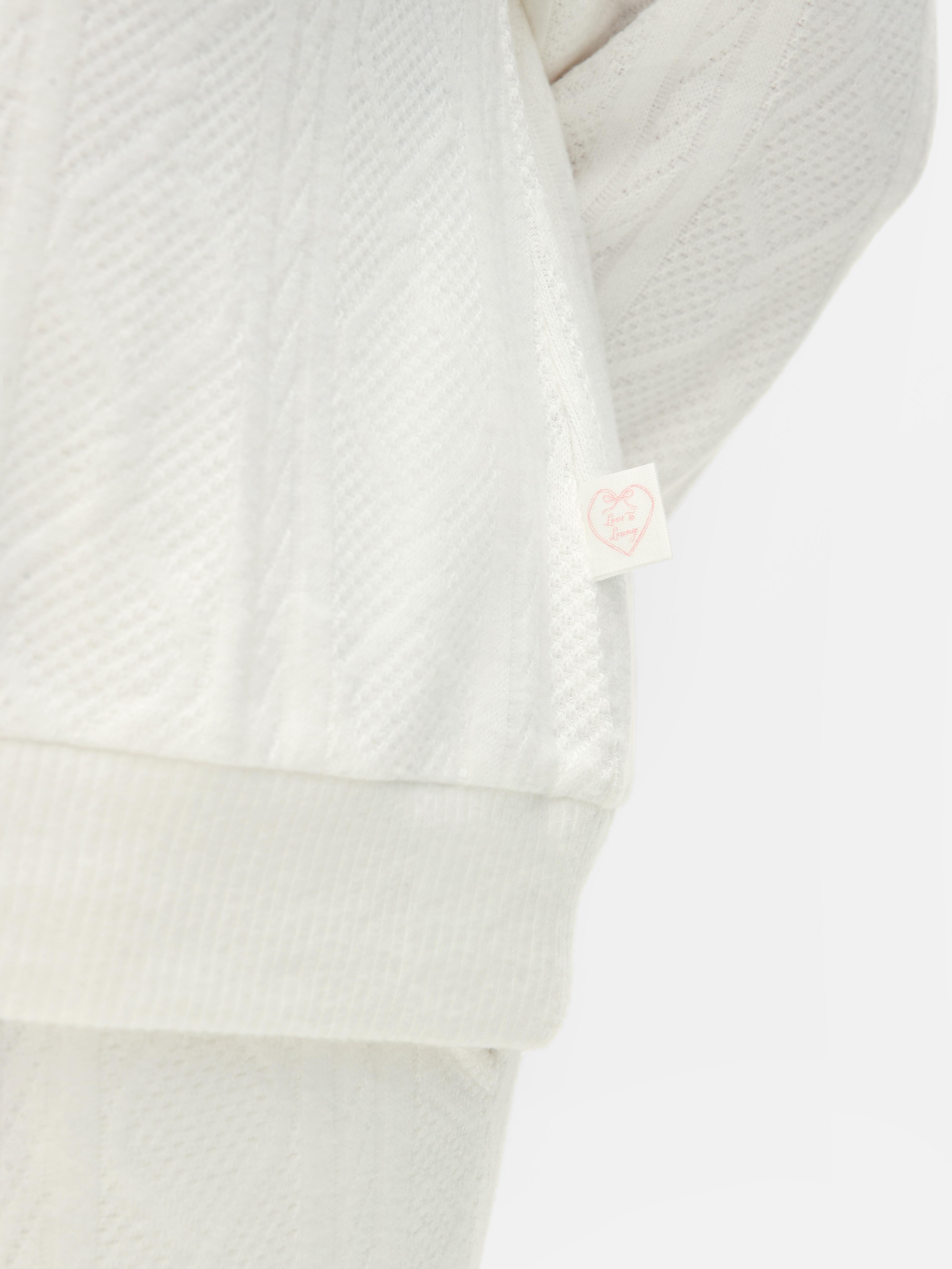 Super Soft Cable Pajama Sweatshirt