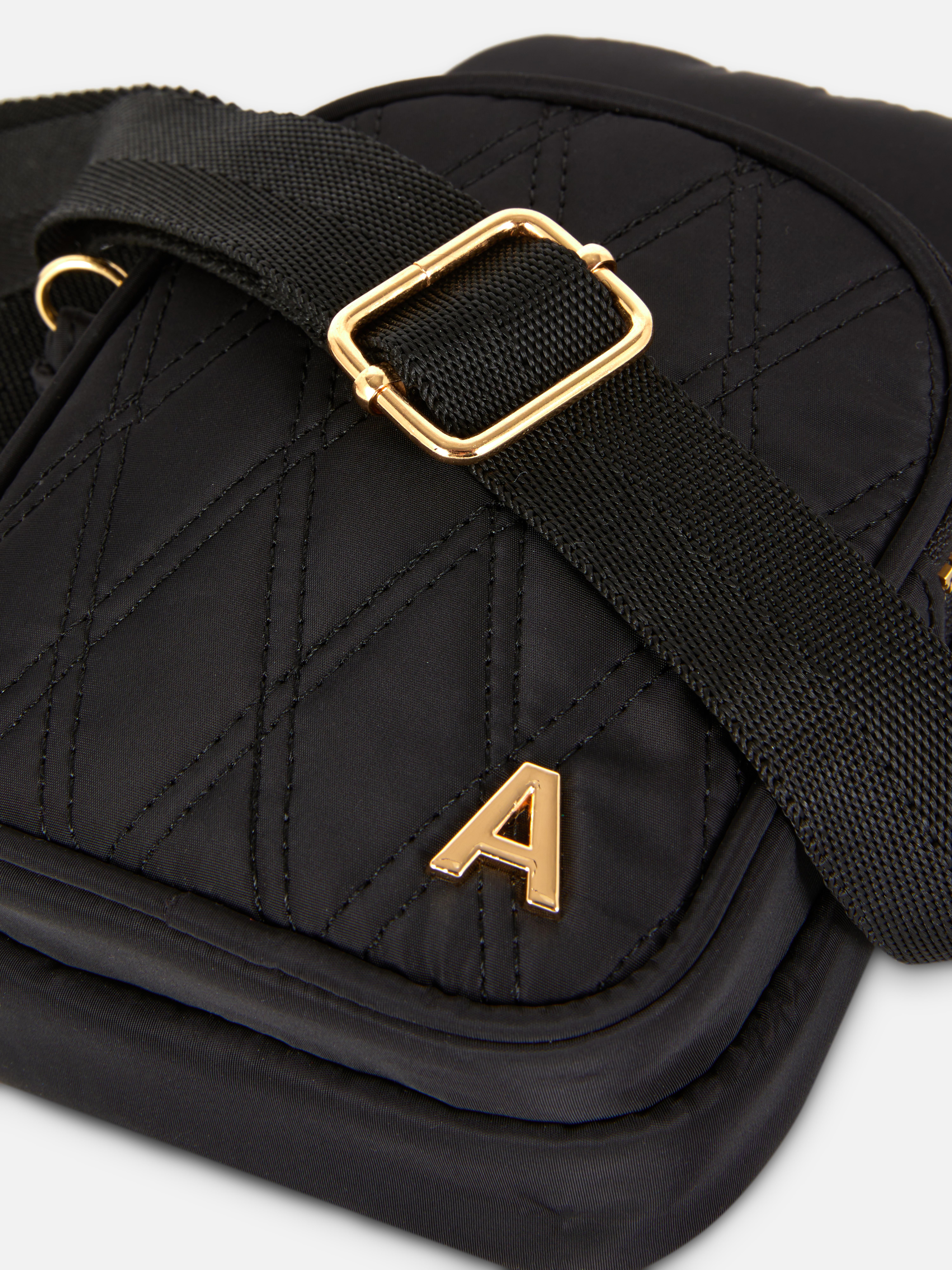 Quilted Initial Phone Holder