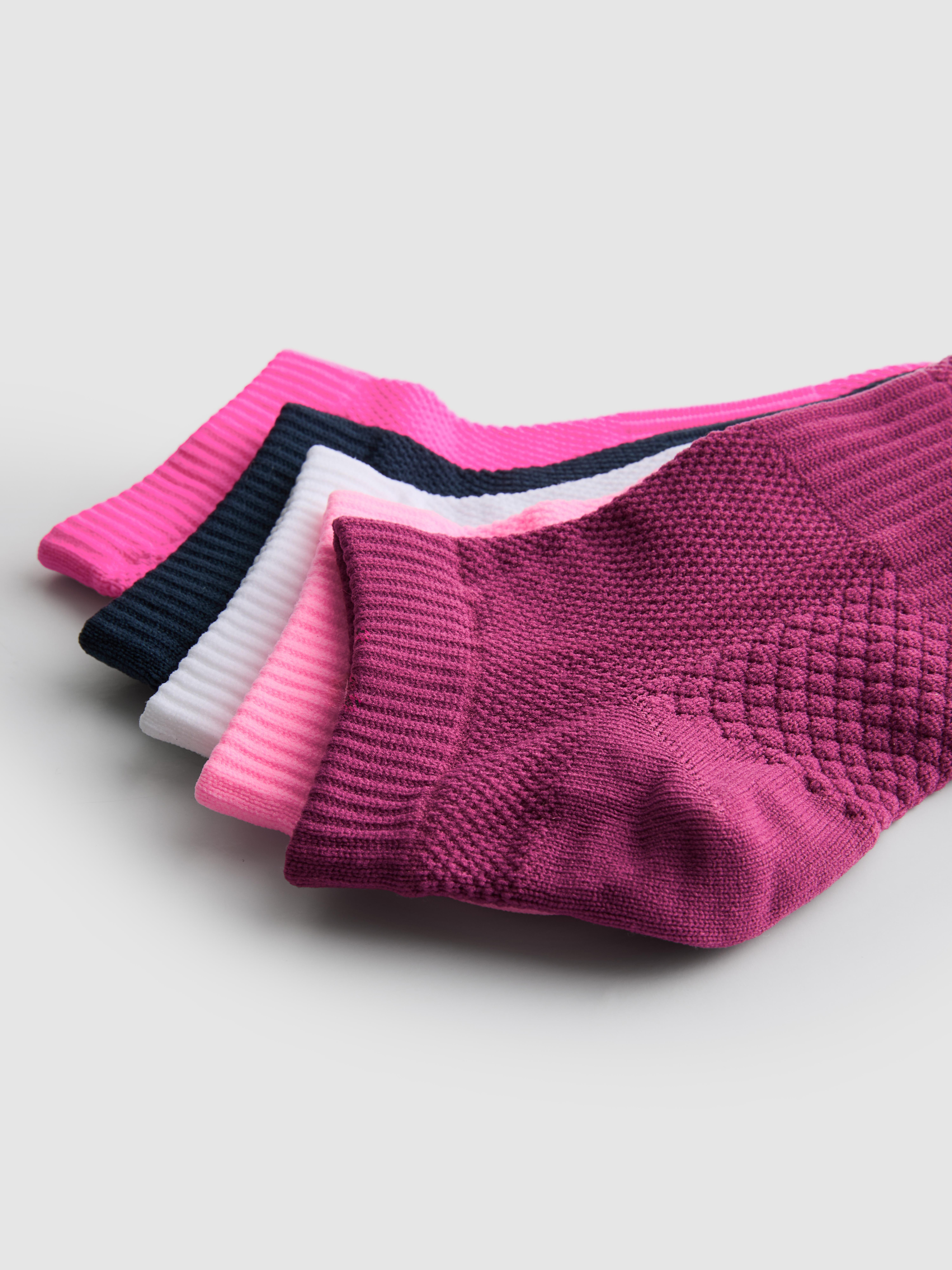 5pk Sports Sneakers Socks