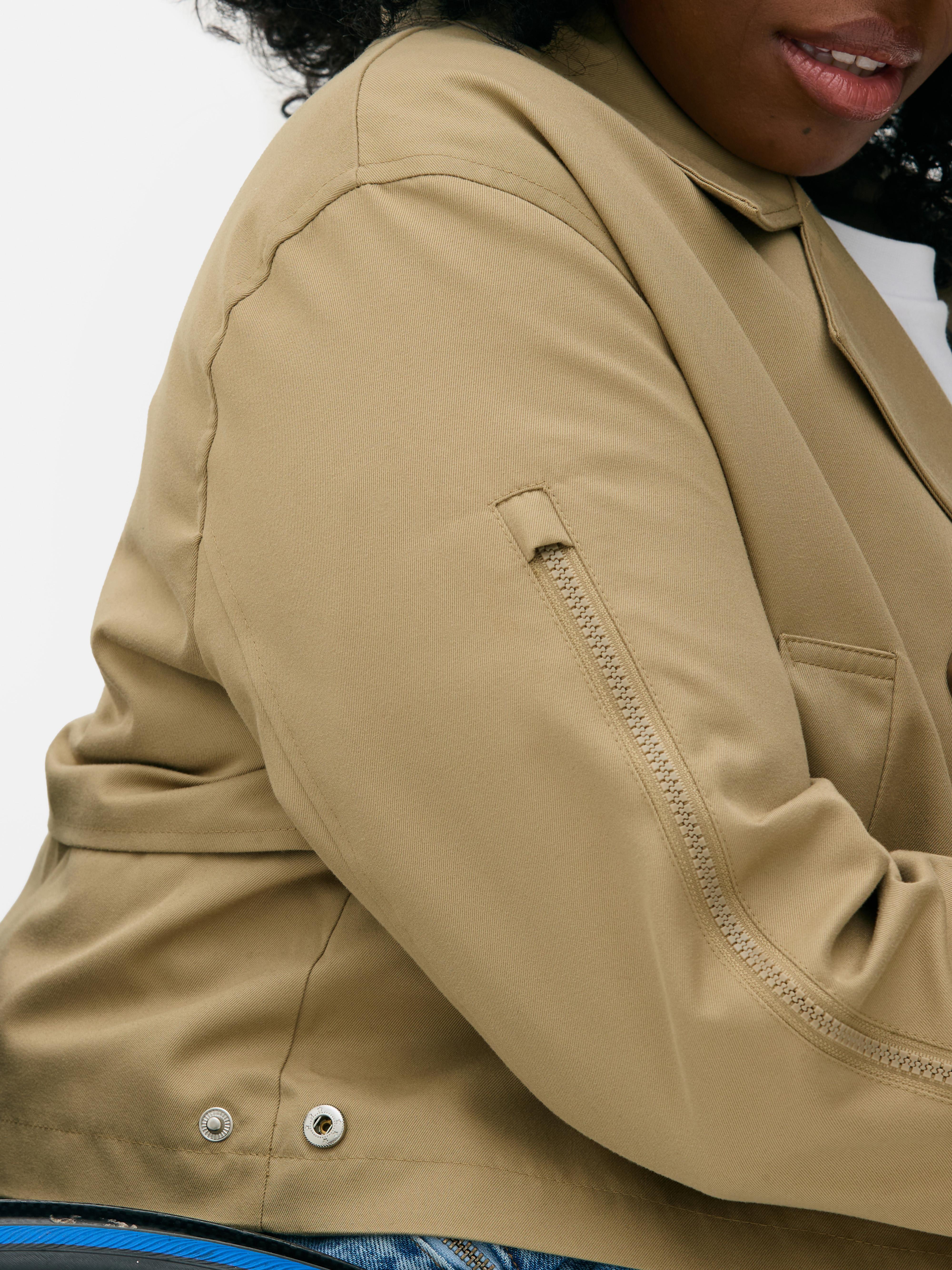 Adaptive Seated Double-Breasted Trench