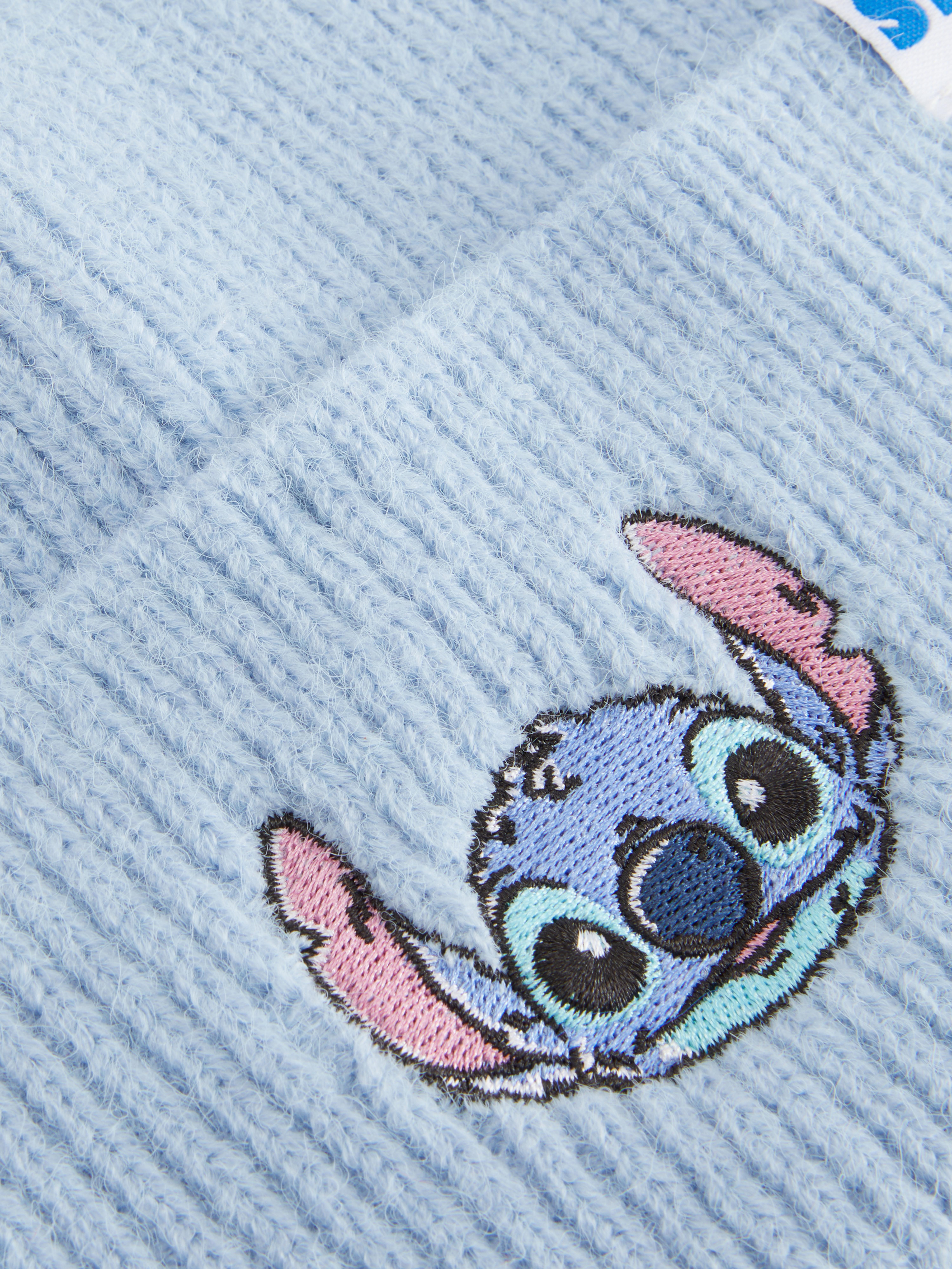 Disney's Stitch Ribbed Beanie