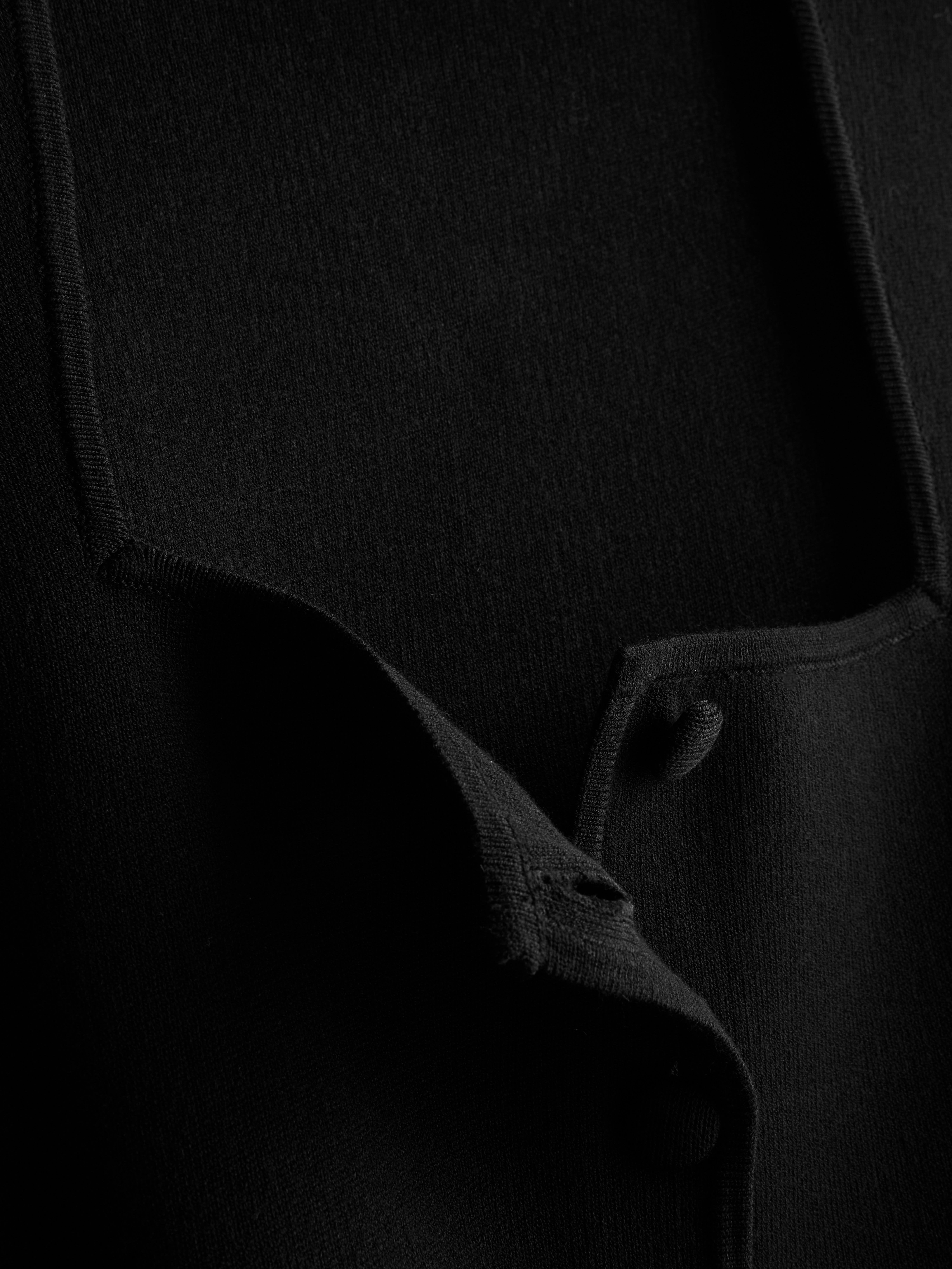 Sculpted Square Neck Waistcoat