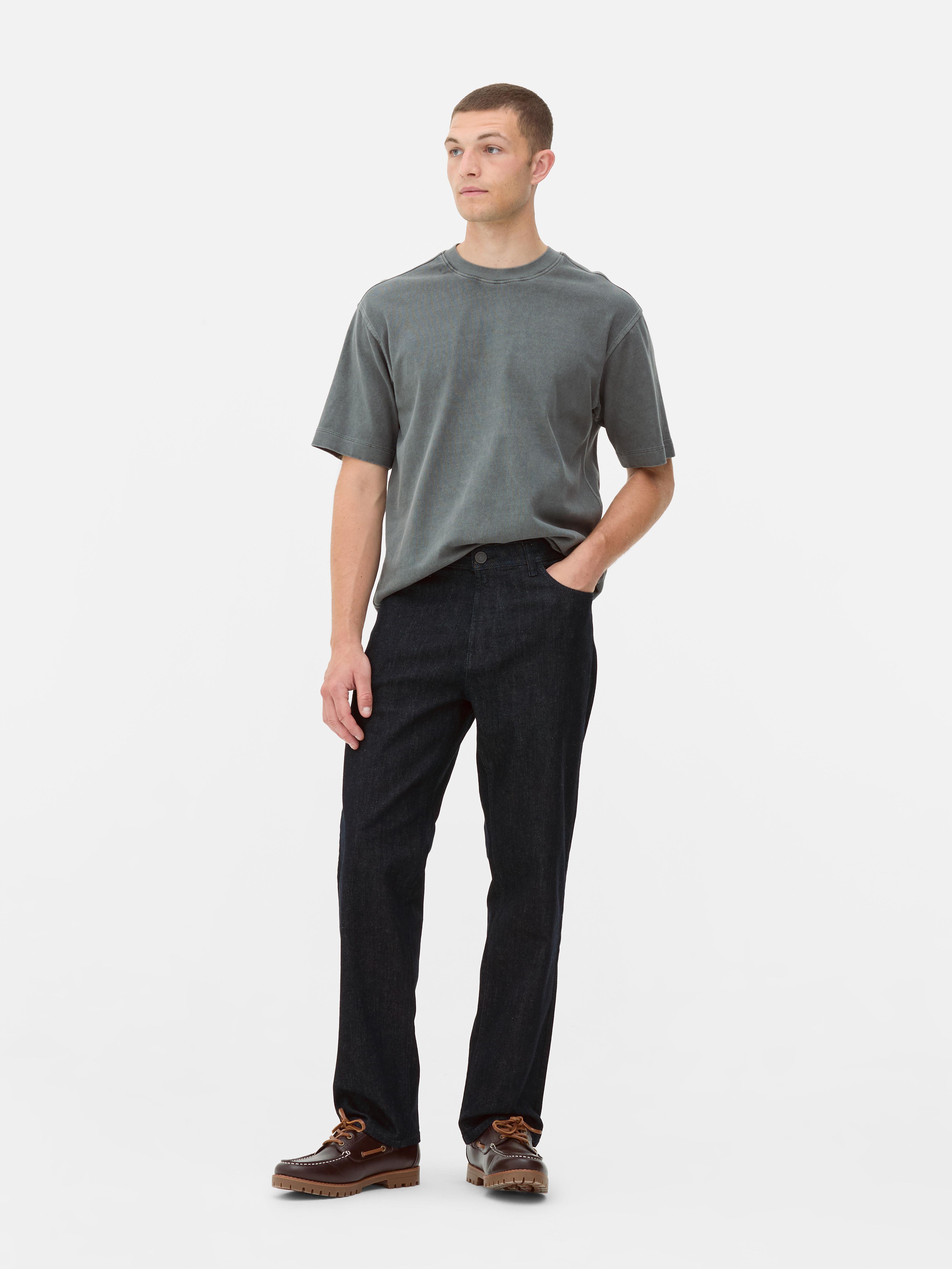 Stretch Straight Leg Jeans