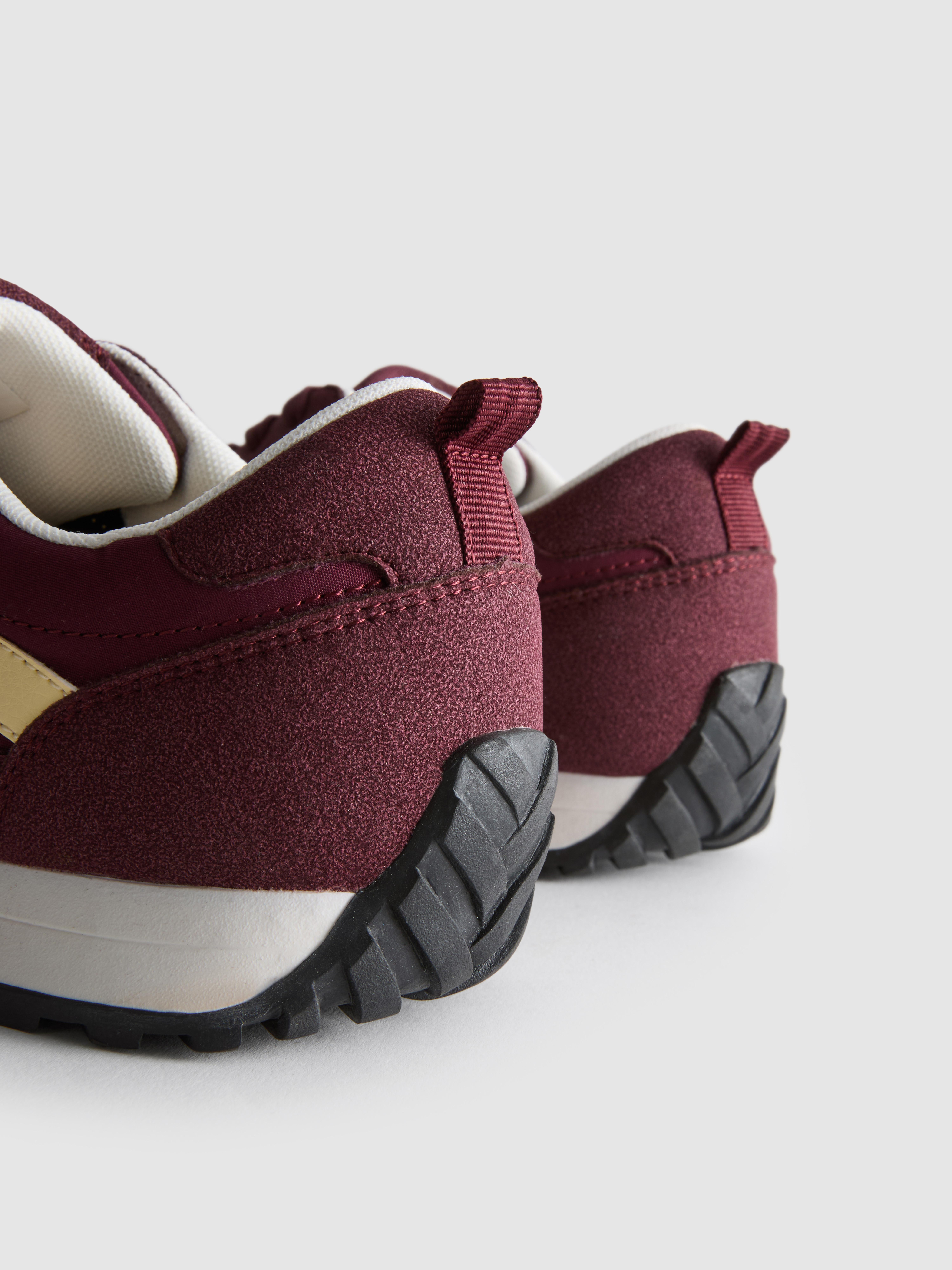 Retro Side Panel Sneakers