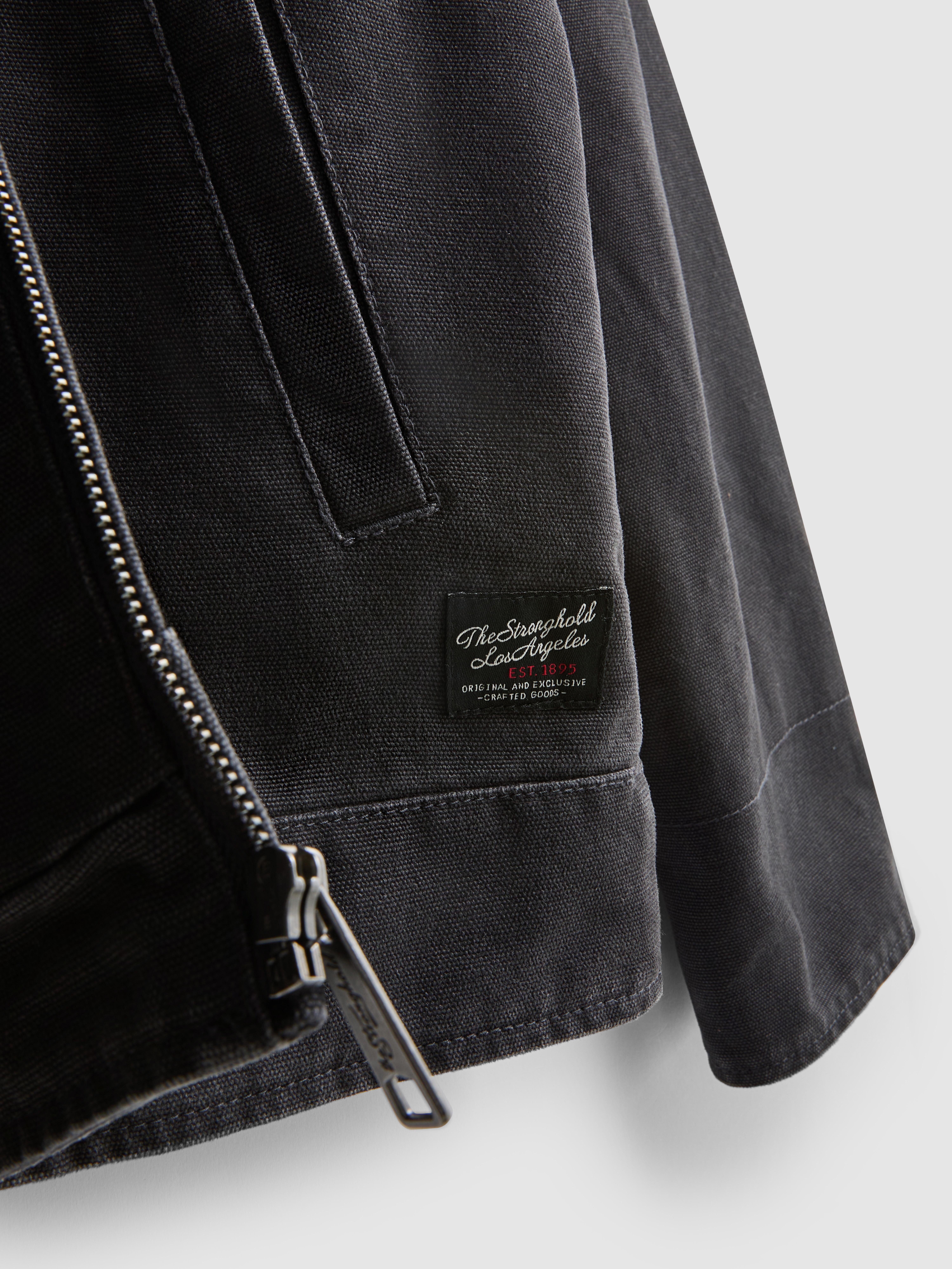 The Stronghold Zip-Up Canvas Jacket