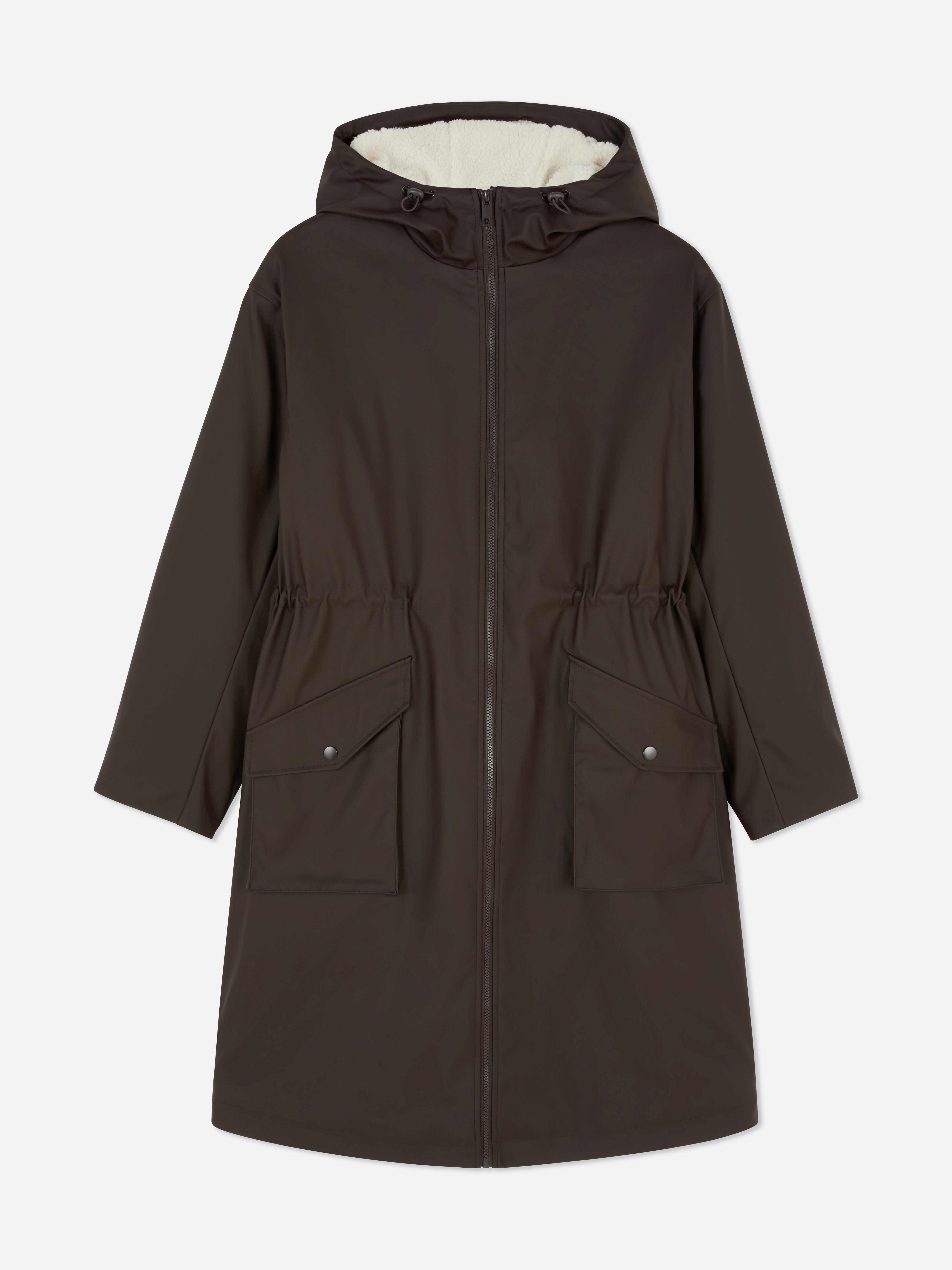 Longline Borg Lined Jacket