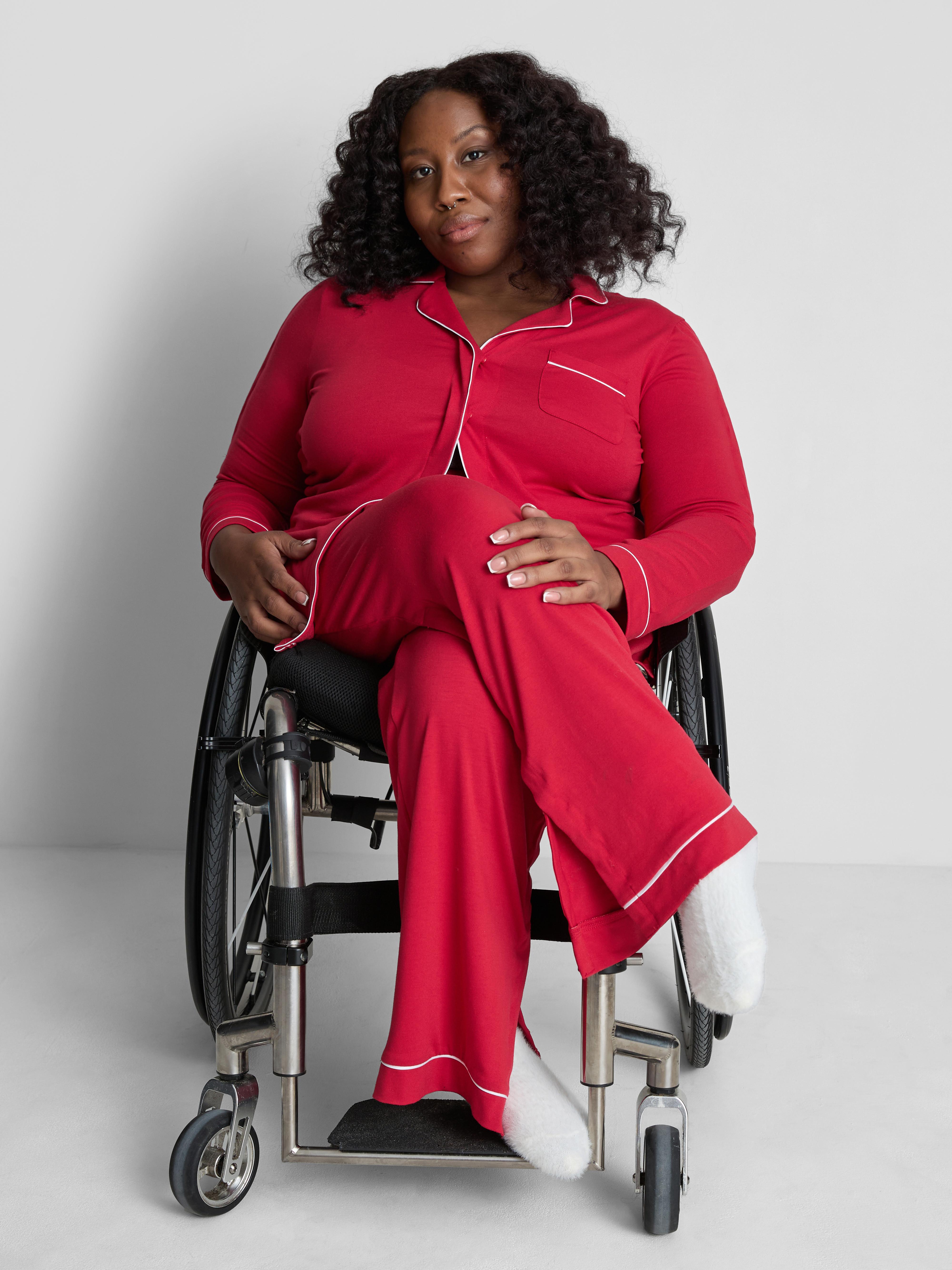 Adaptive Christmas Pajama Pants