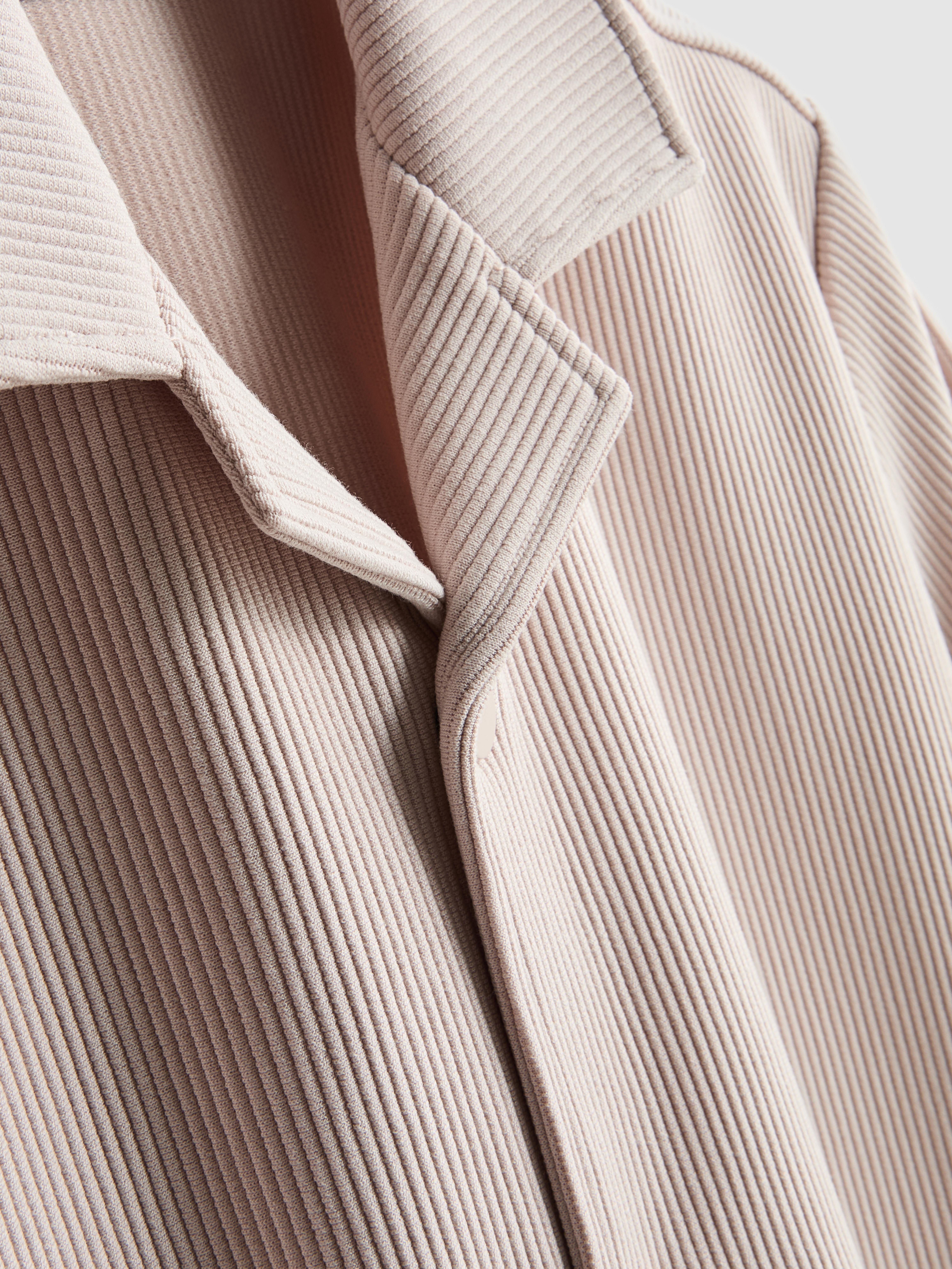 The Edit Plissé Shirt