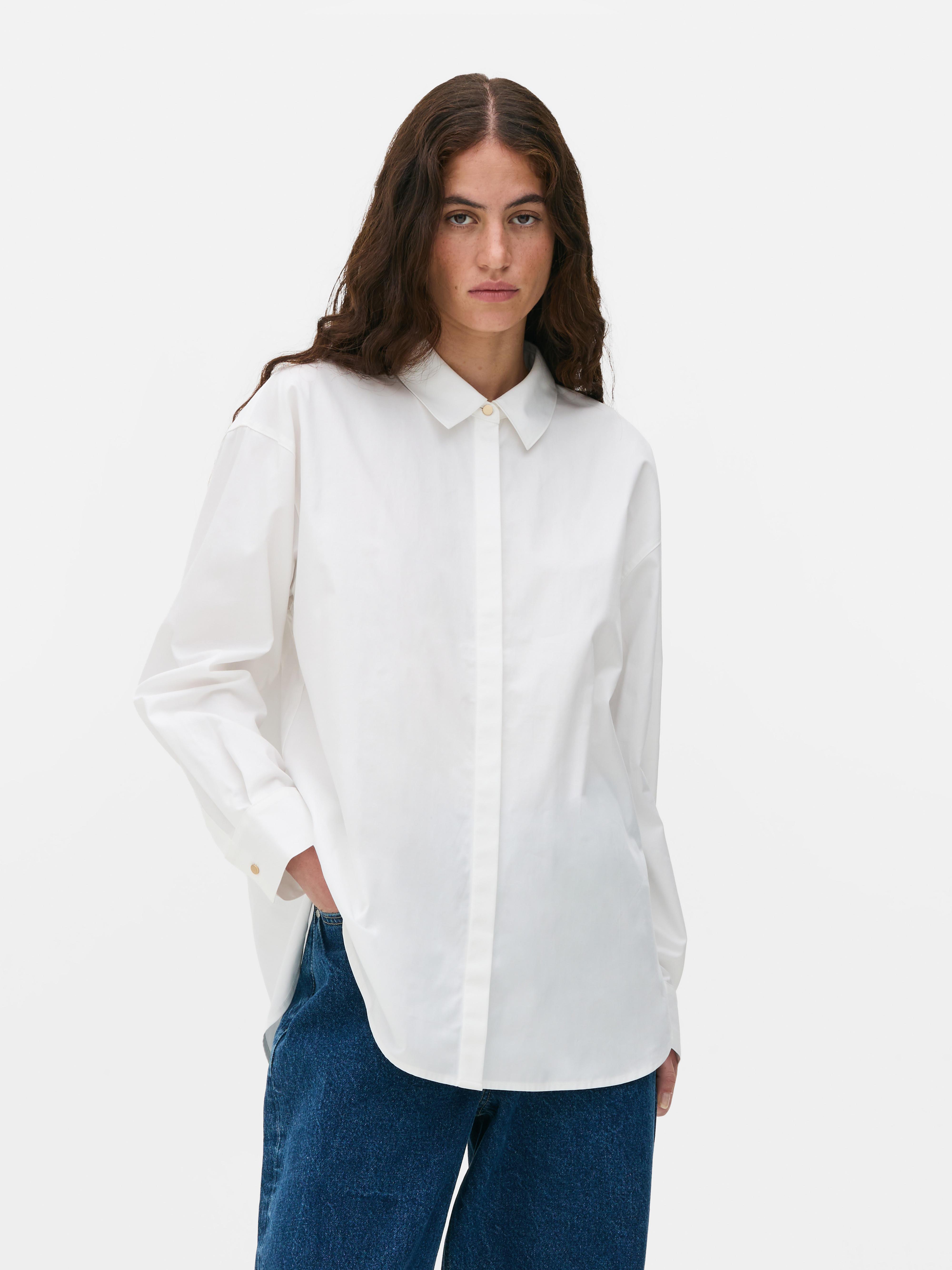 The Edit Essential Poplin Shirt