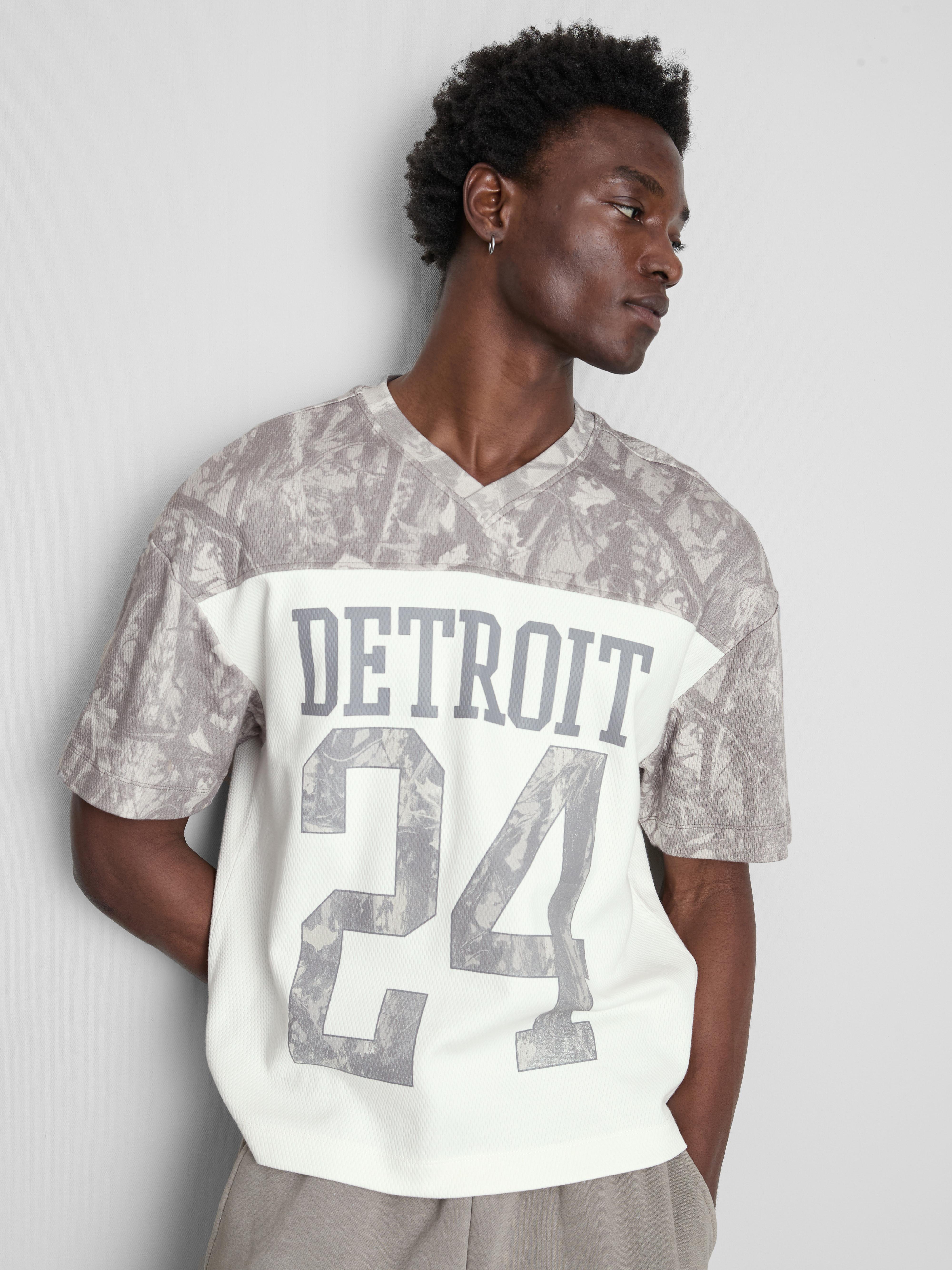 Camouflage V-Neck T-Shirt