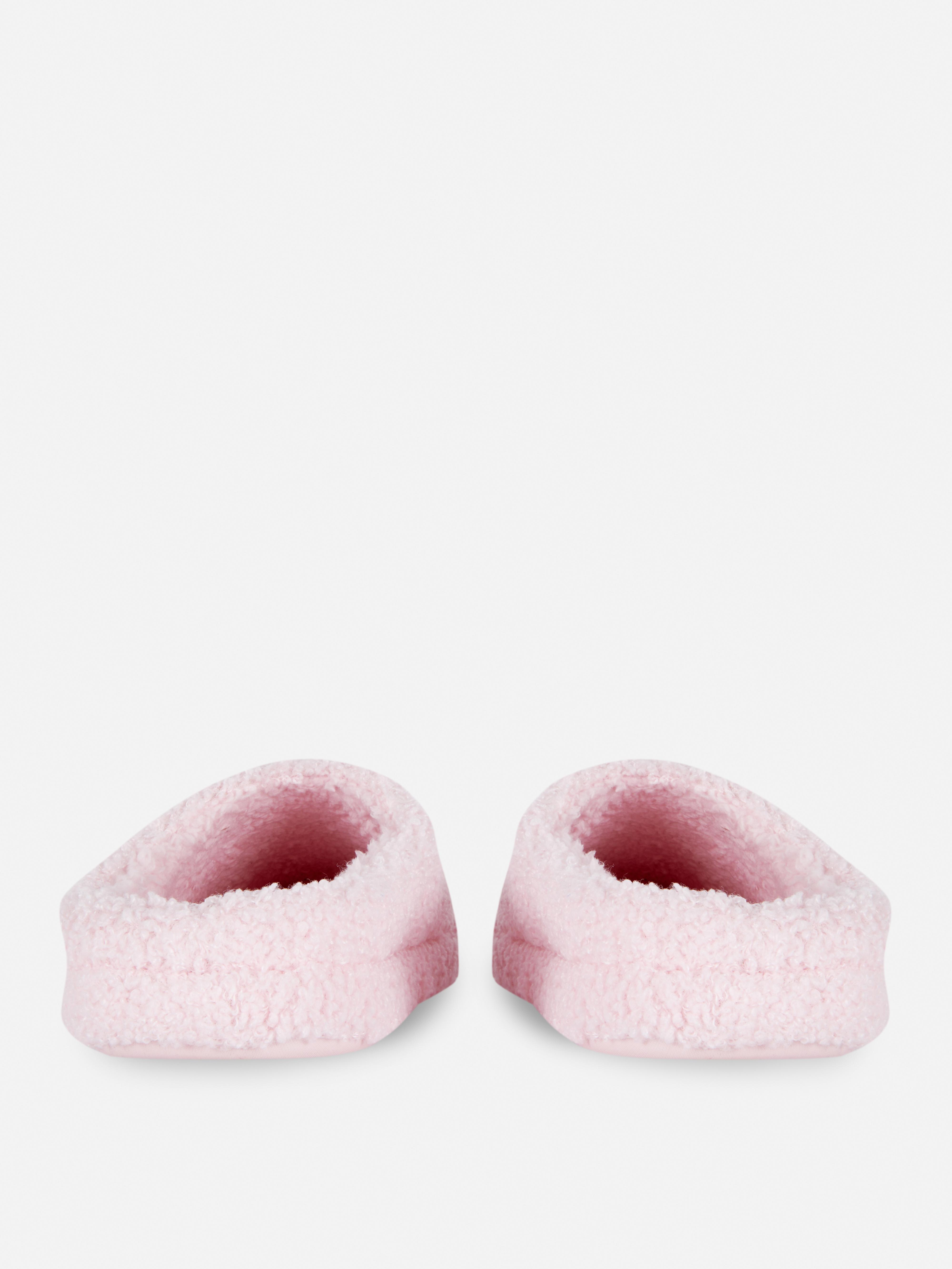 Borg Gingerbread Man Mule Slippers