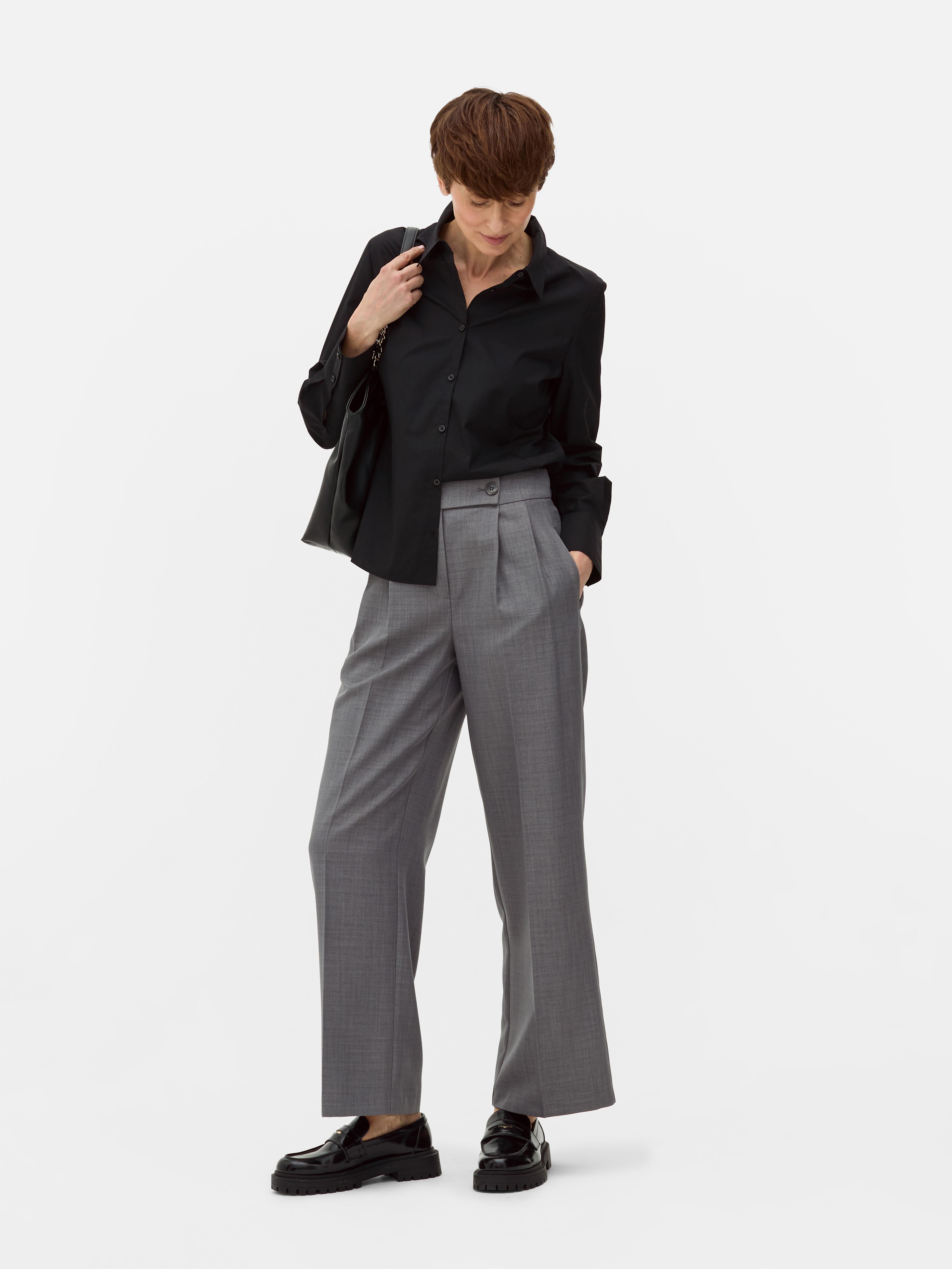 Cotton Blend Workwear Shirt