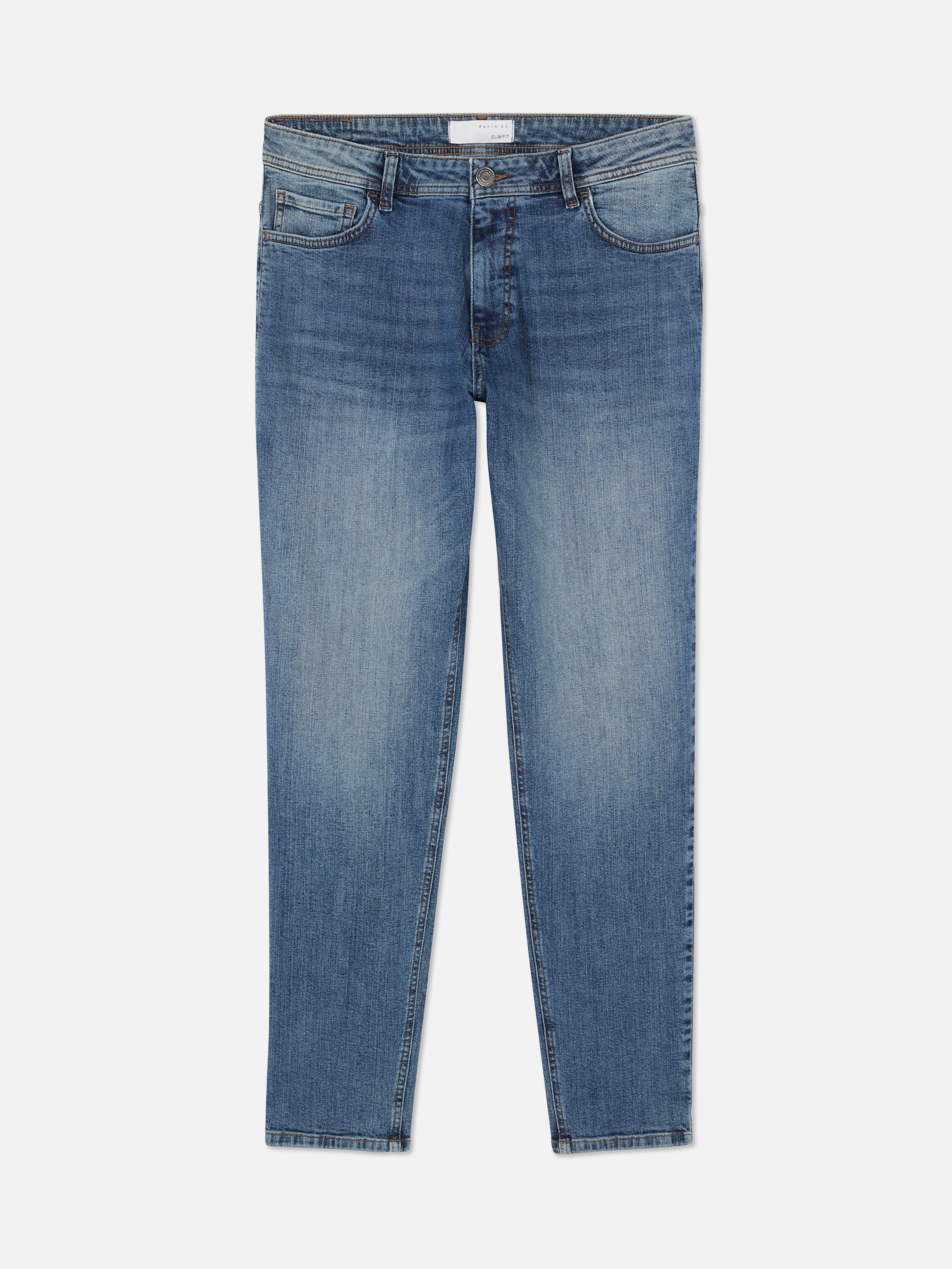 Mid-Rise Slim Fit Jeans