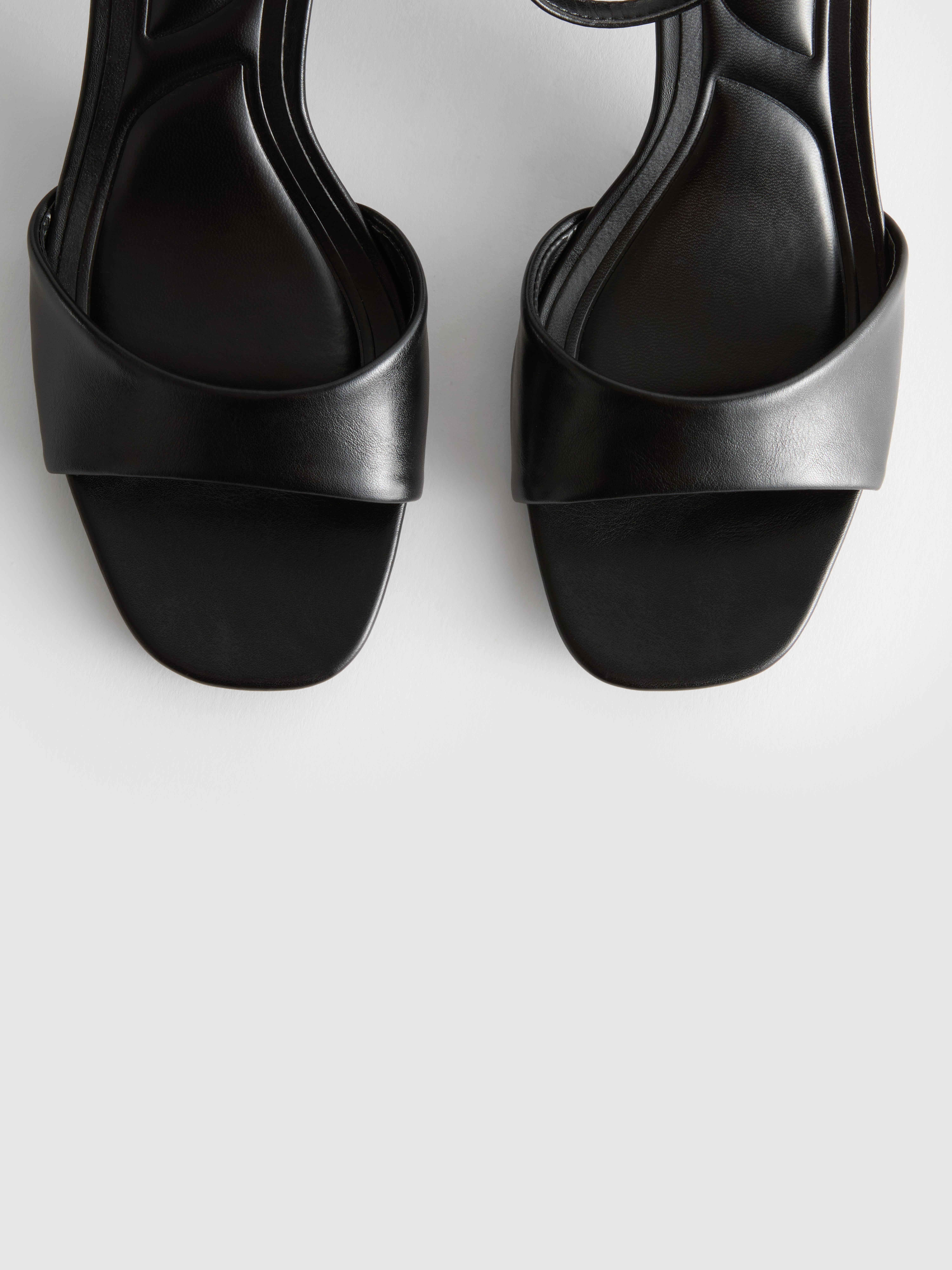 Wide Fit Block Heel Sandals