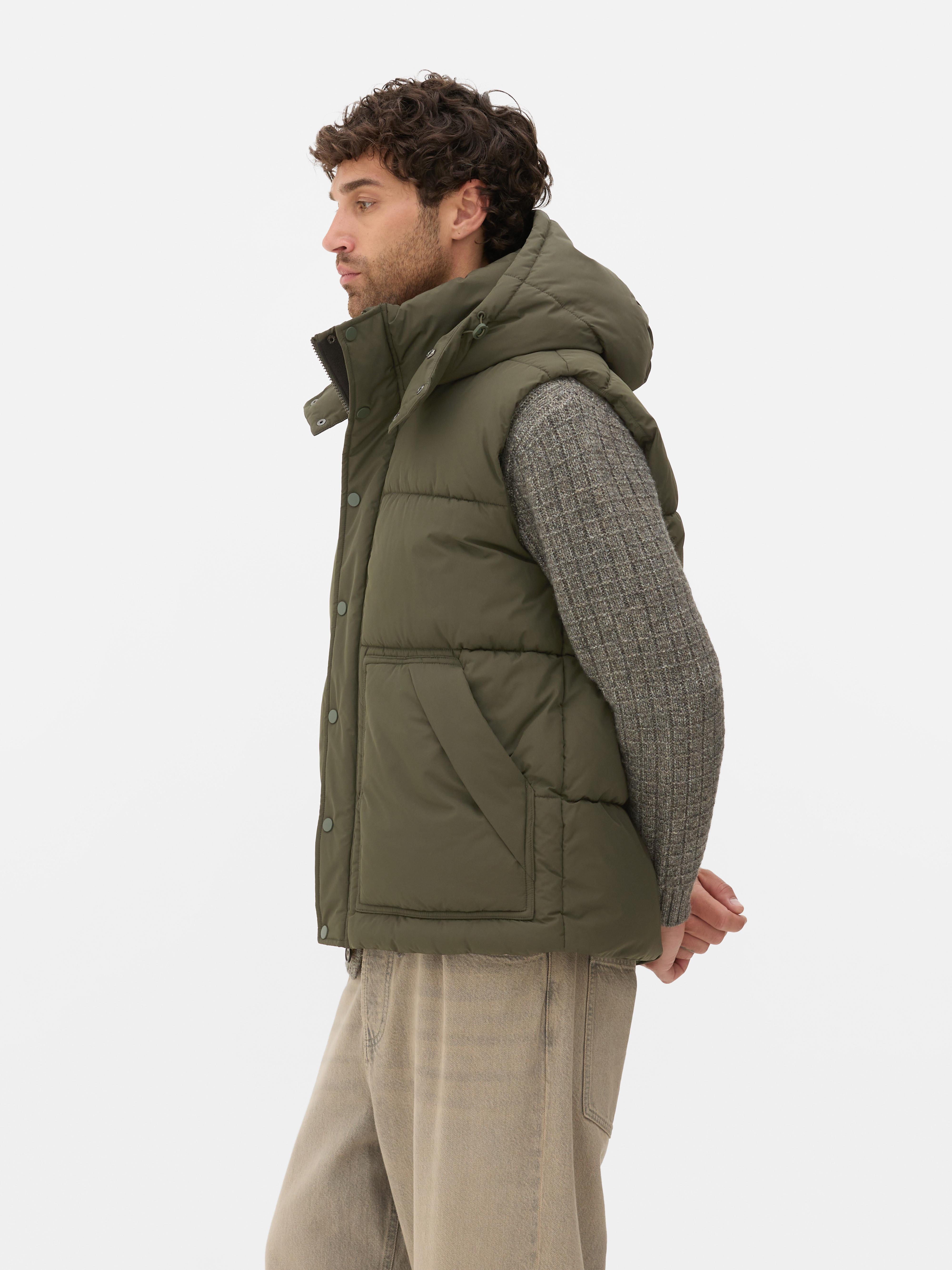 Hooded Zip-Up Gilet