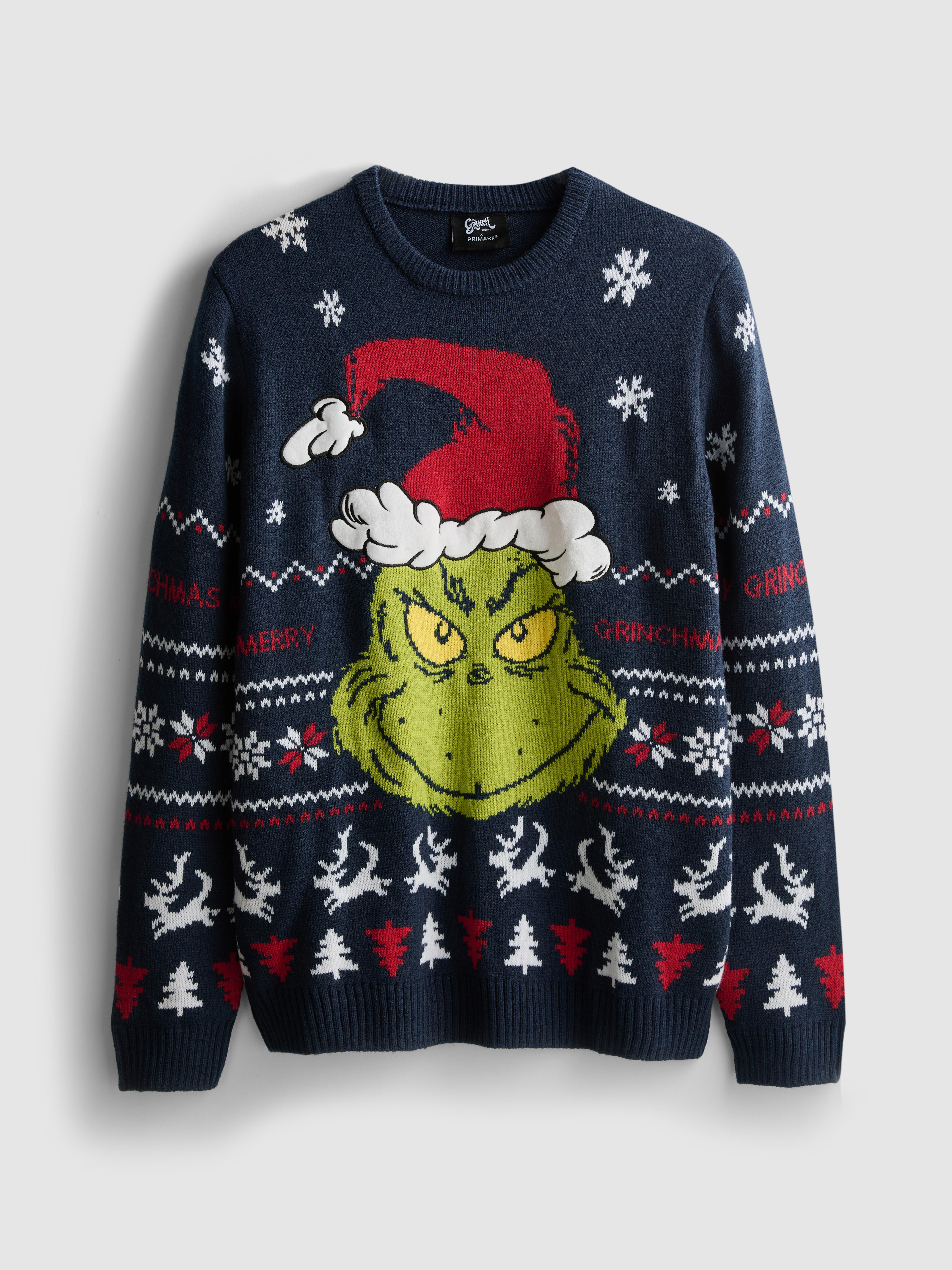 Men's The Grinch Family Christmas Sweater
