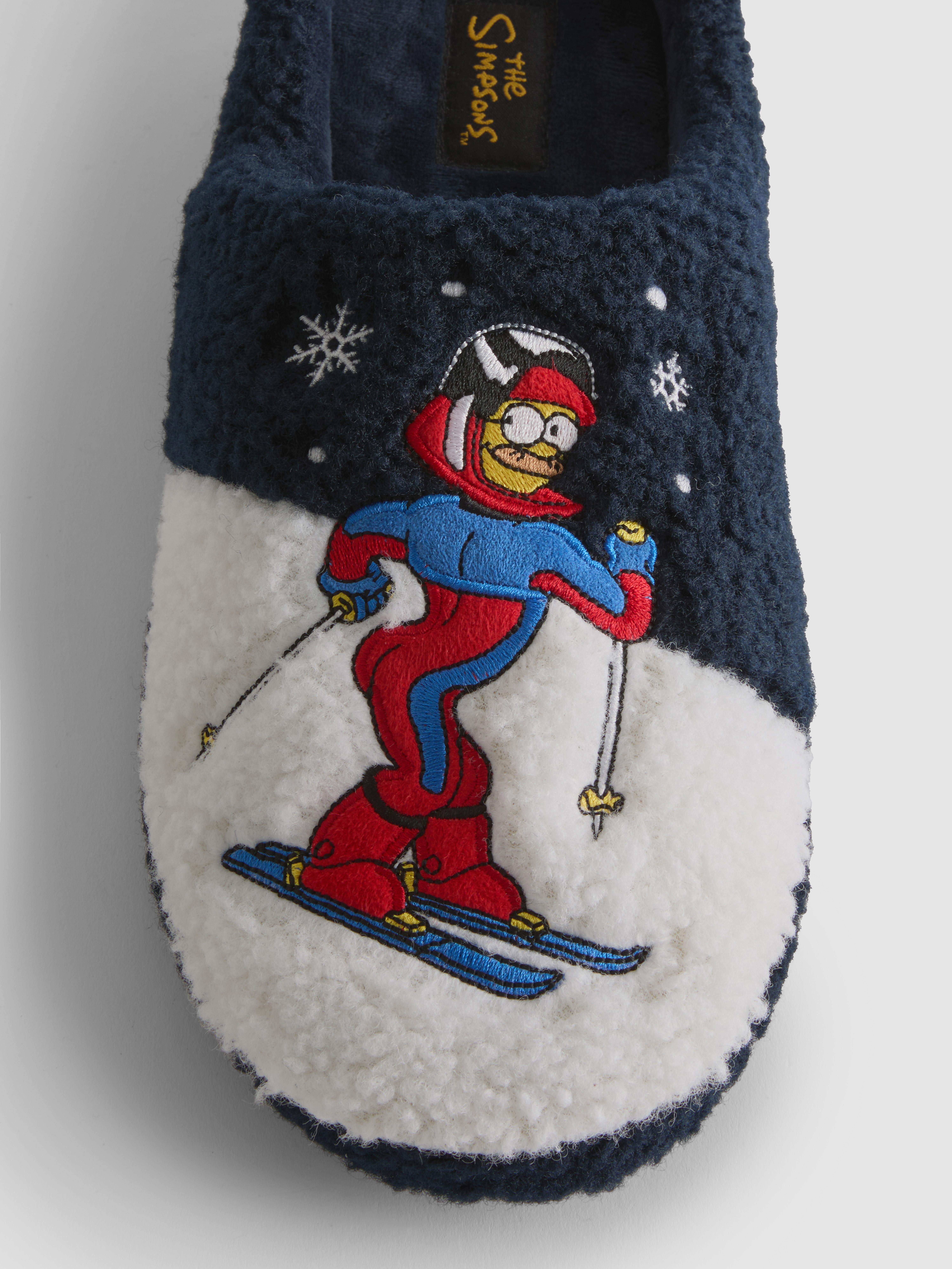 The Simpsons Ned Flanders Open Back Slippers