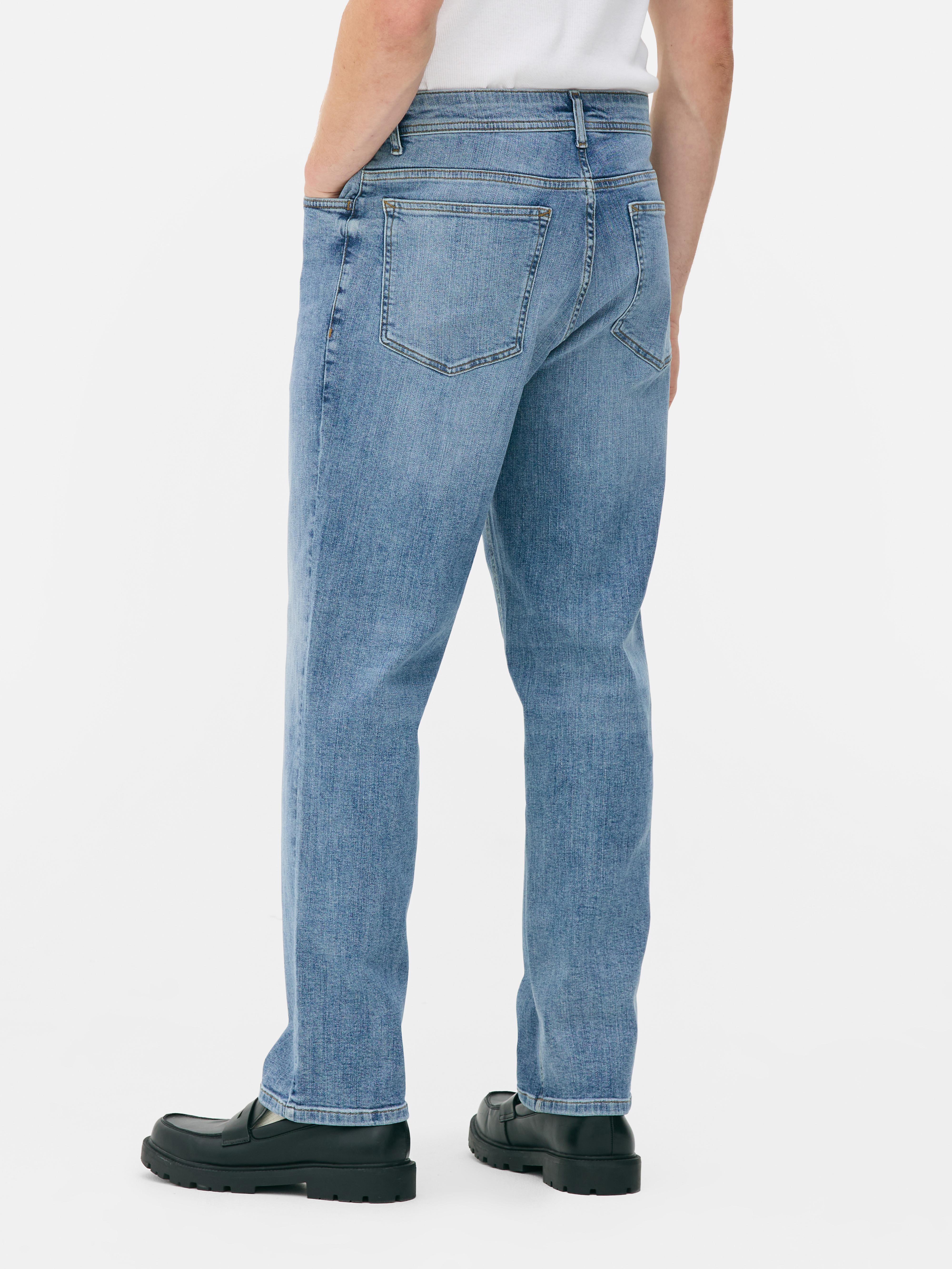 Stretch Straight Leg Jeans