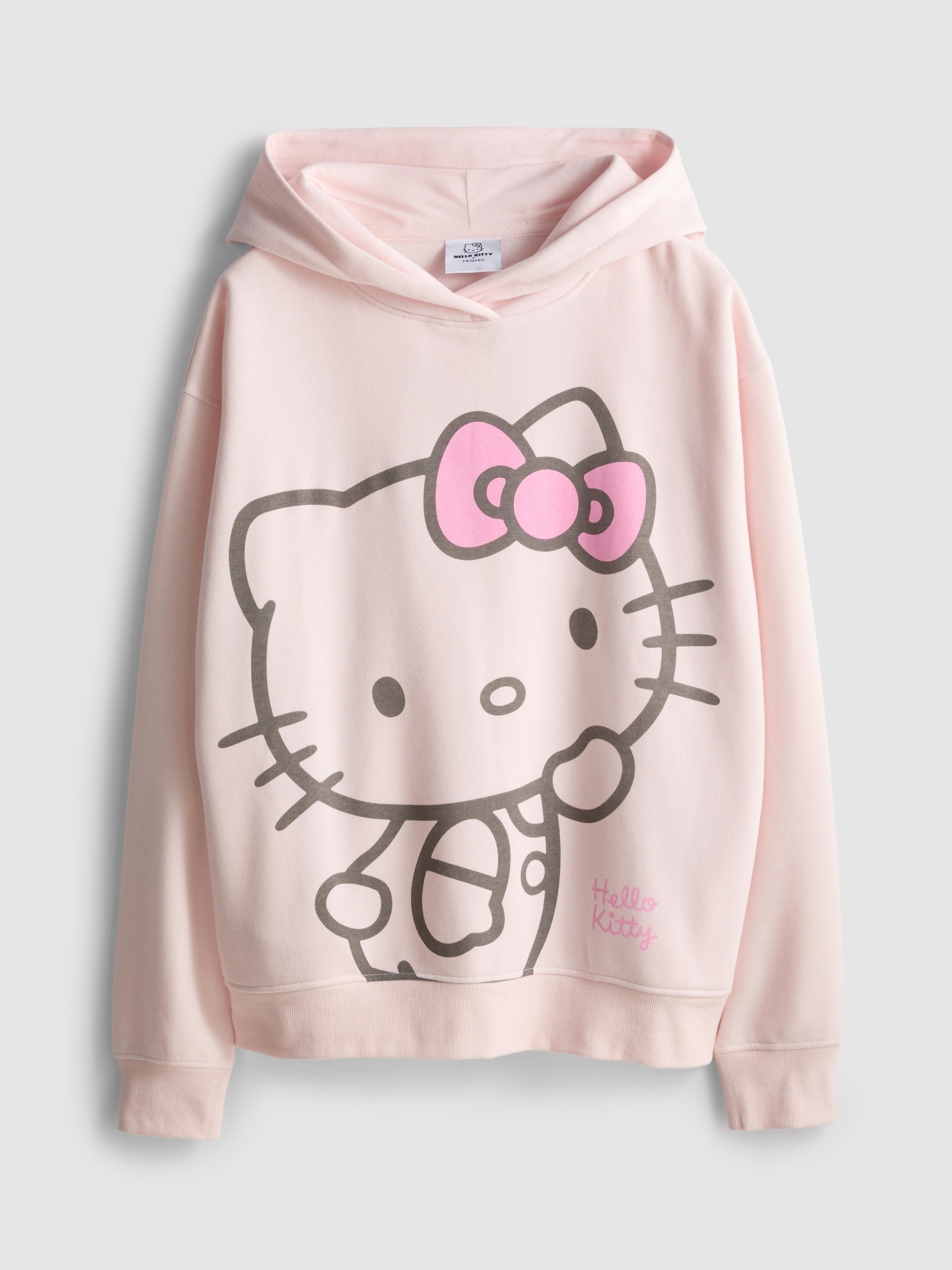 Hello Kitty Cotton-Blend Graphic Hoodie