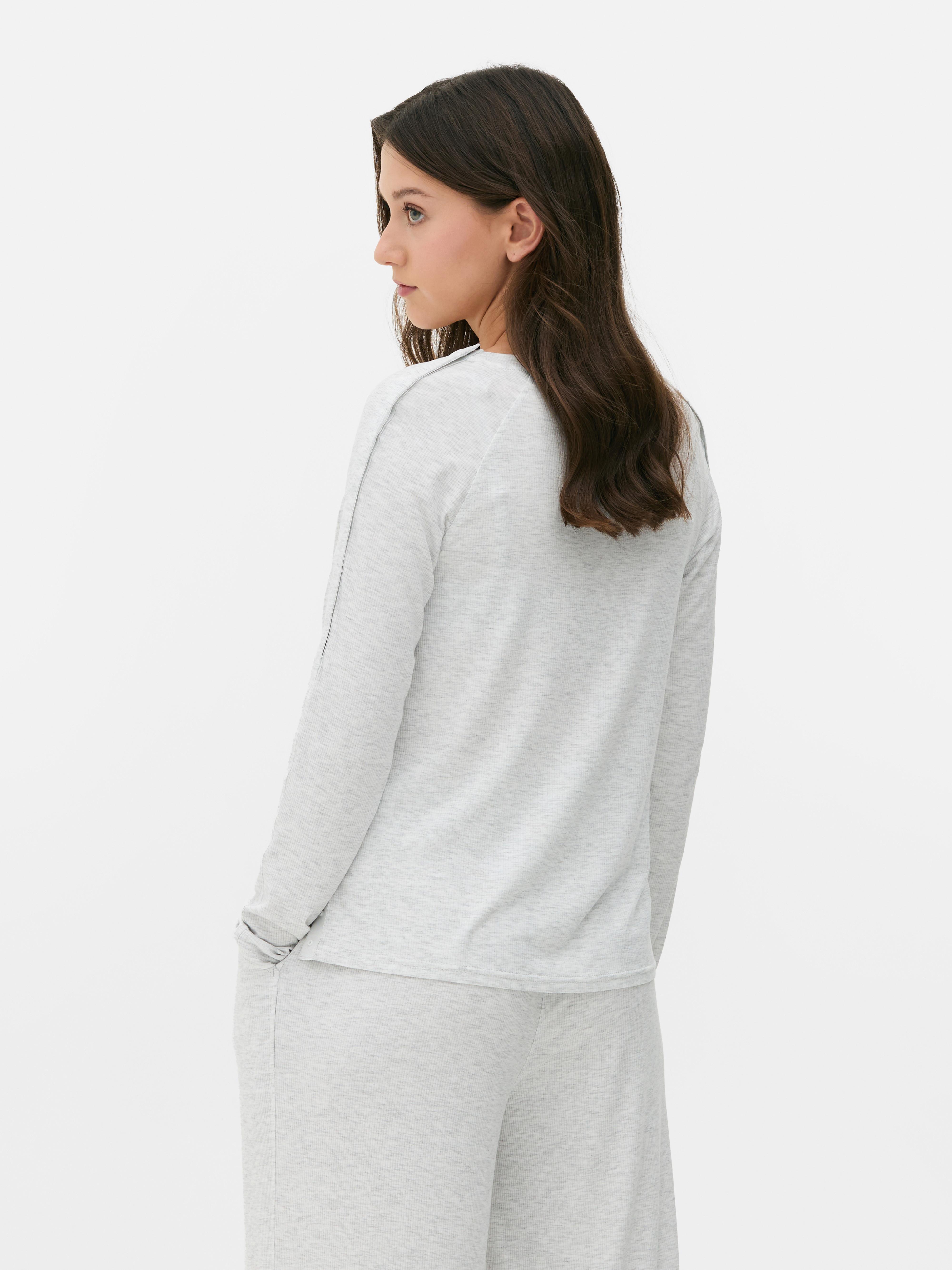 Adaptive Ribbed Pajama Top