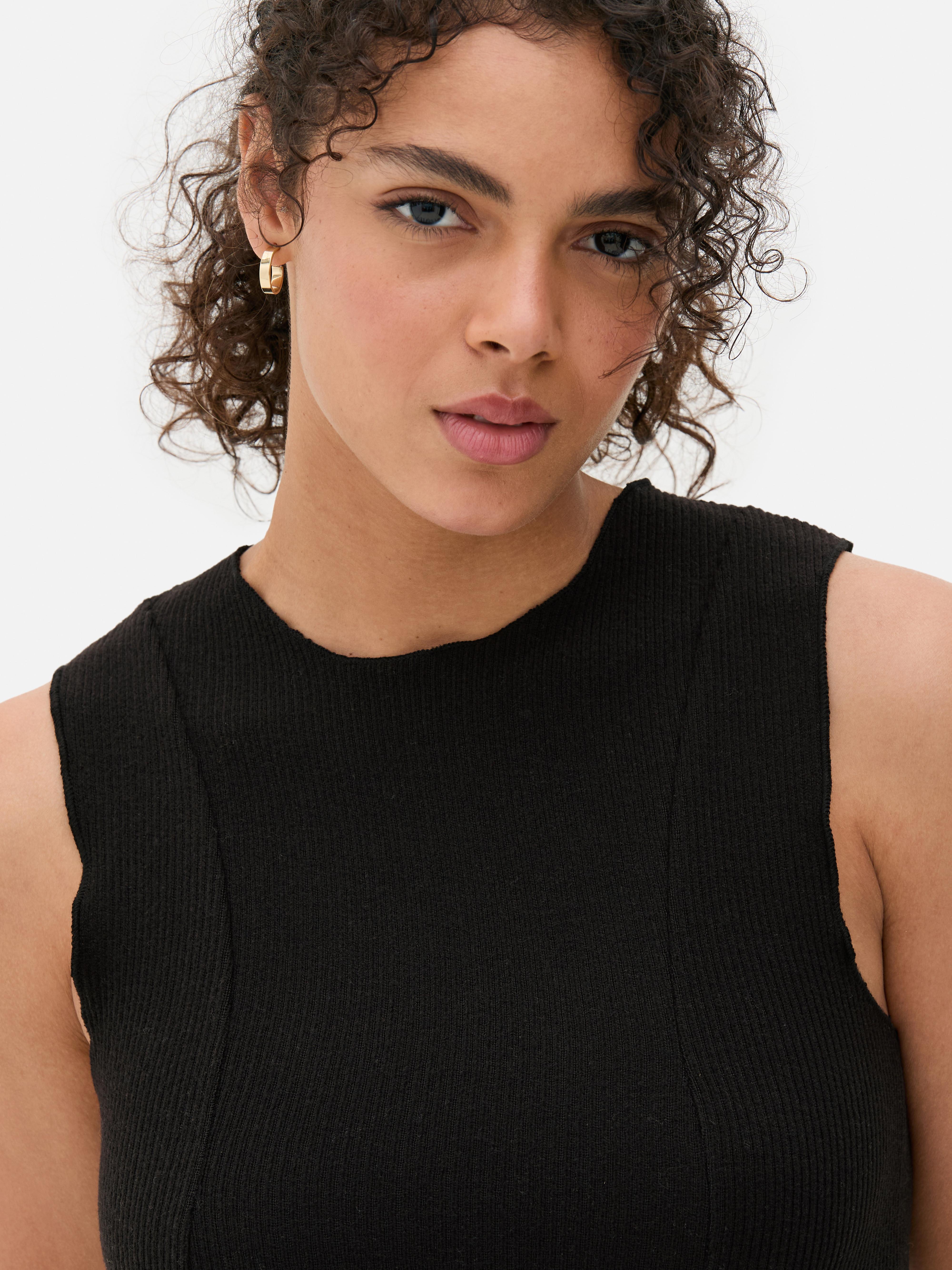 Sleeveless Mini Skater Dress