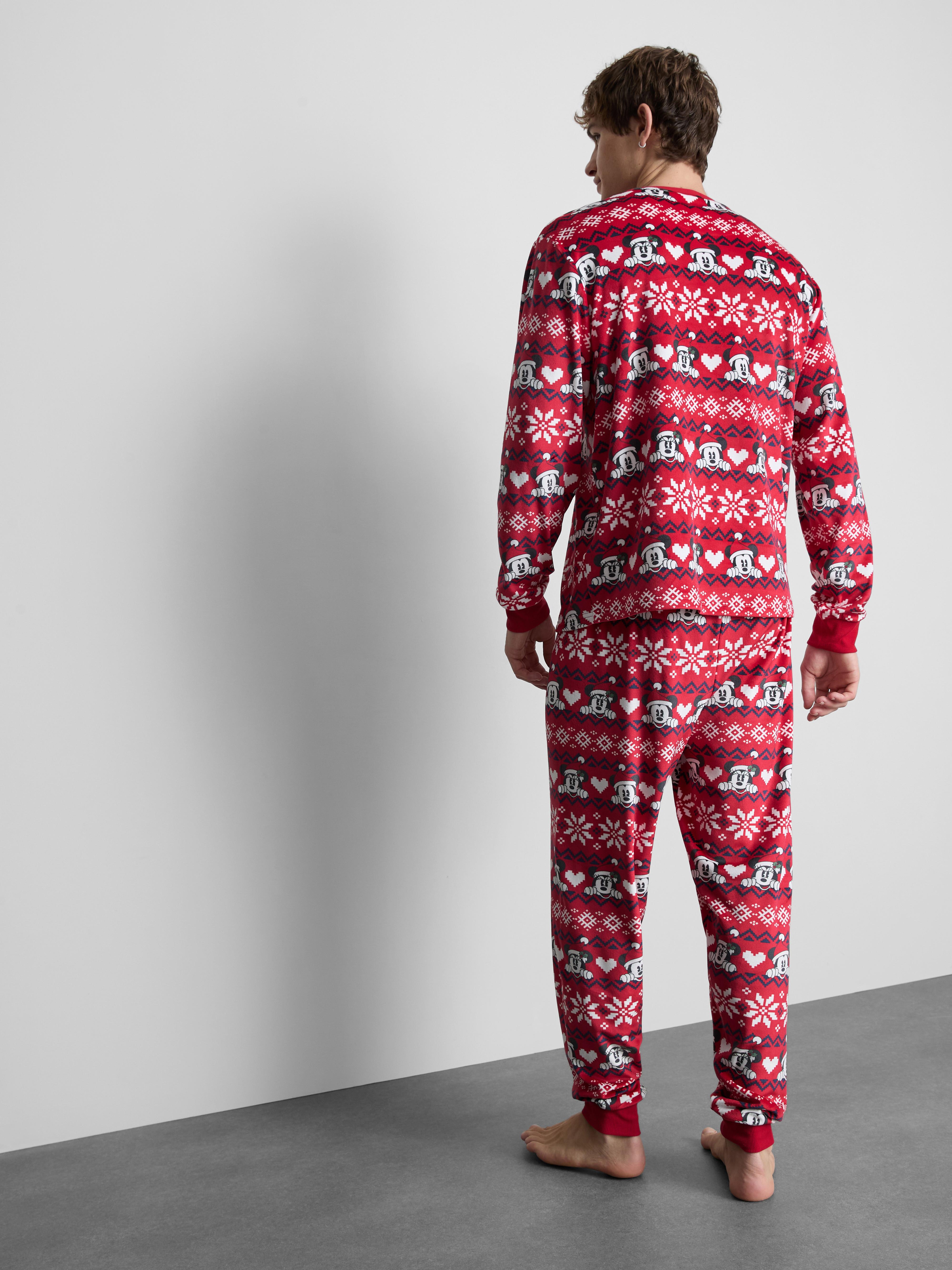Men's Disney's Mickey Mouse Fair Isle Family Christmas Pajamas