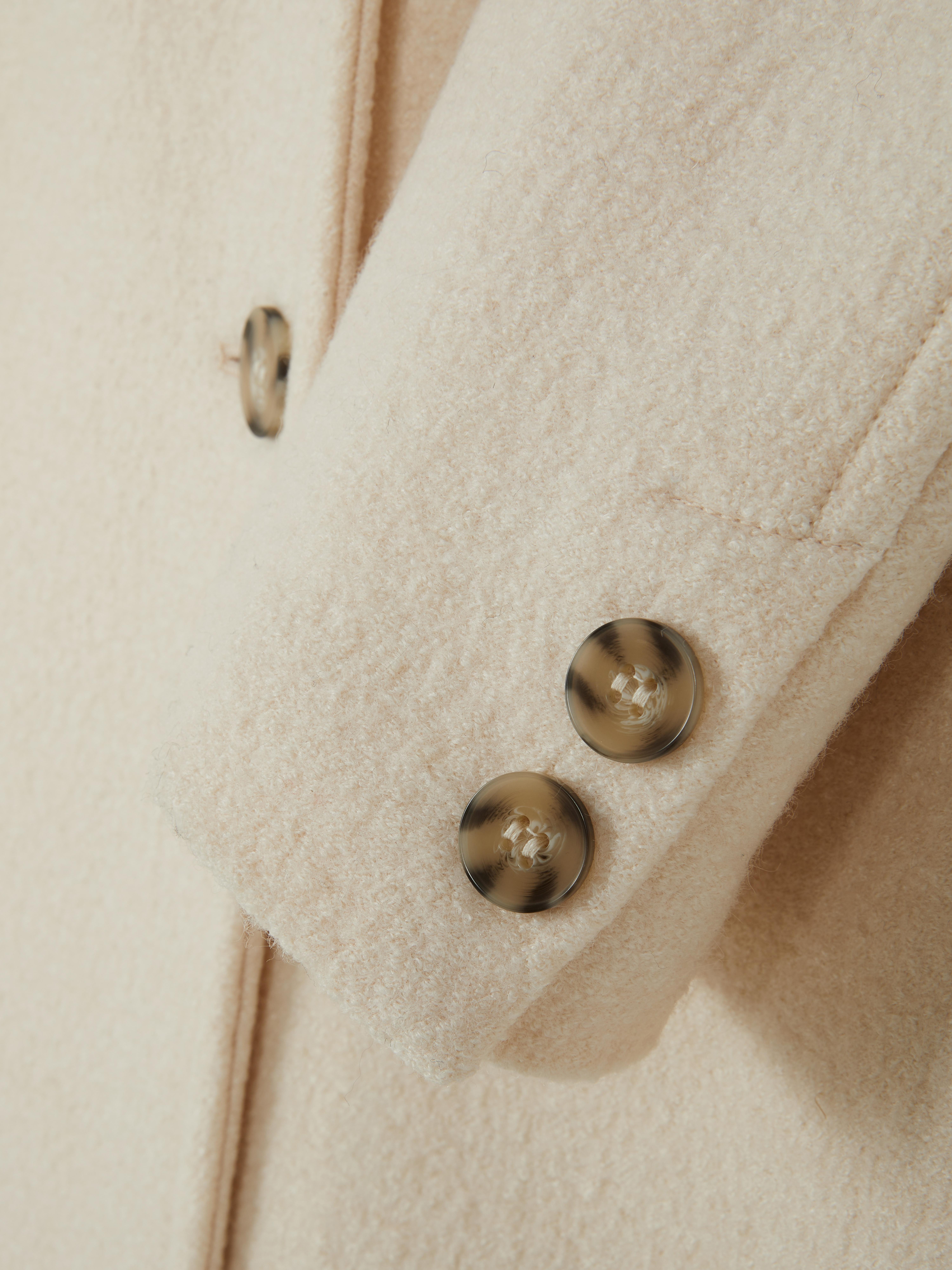 The Edit Double Breasted Coat