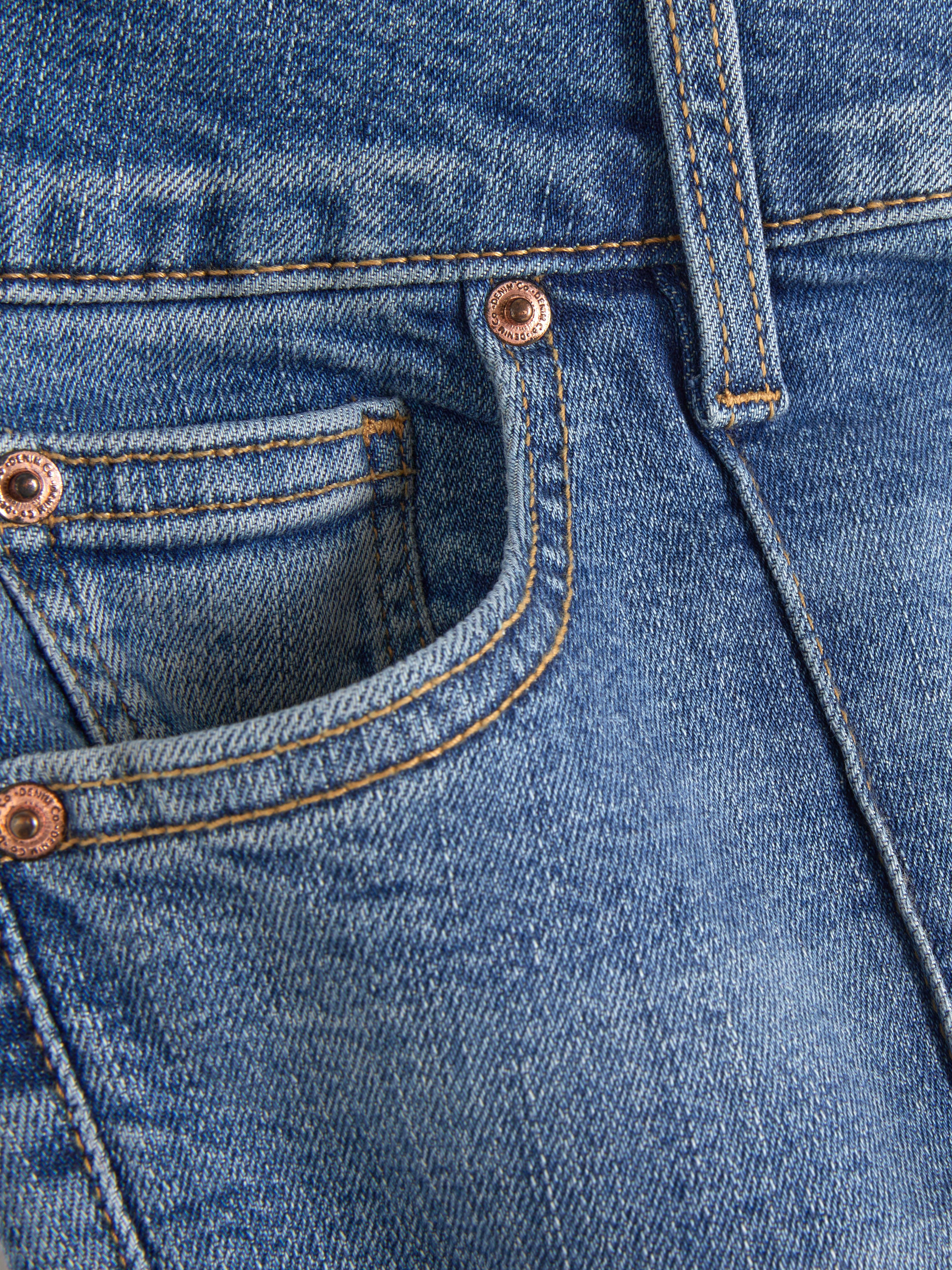 Flared Pintuck Jeans