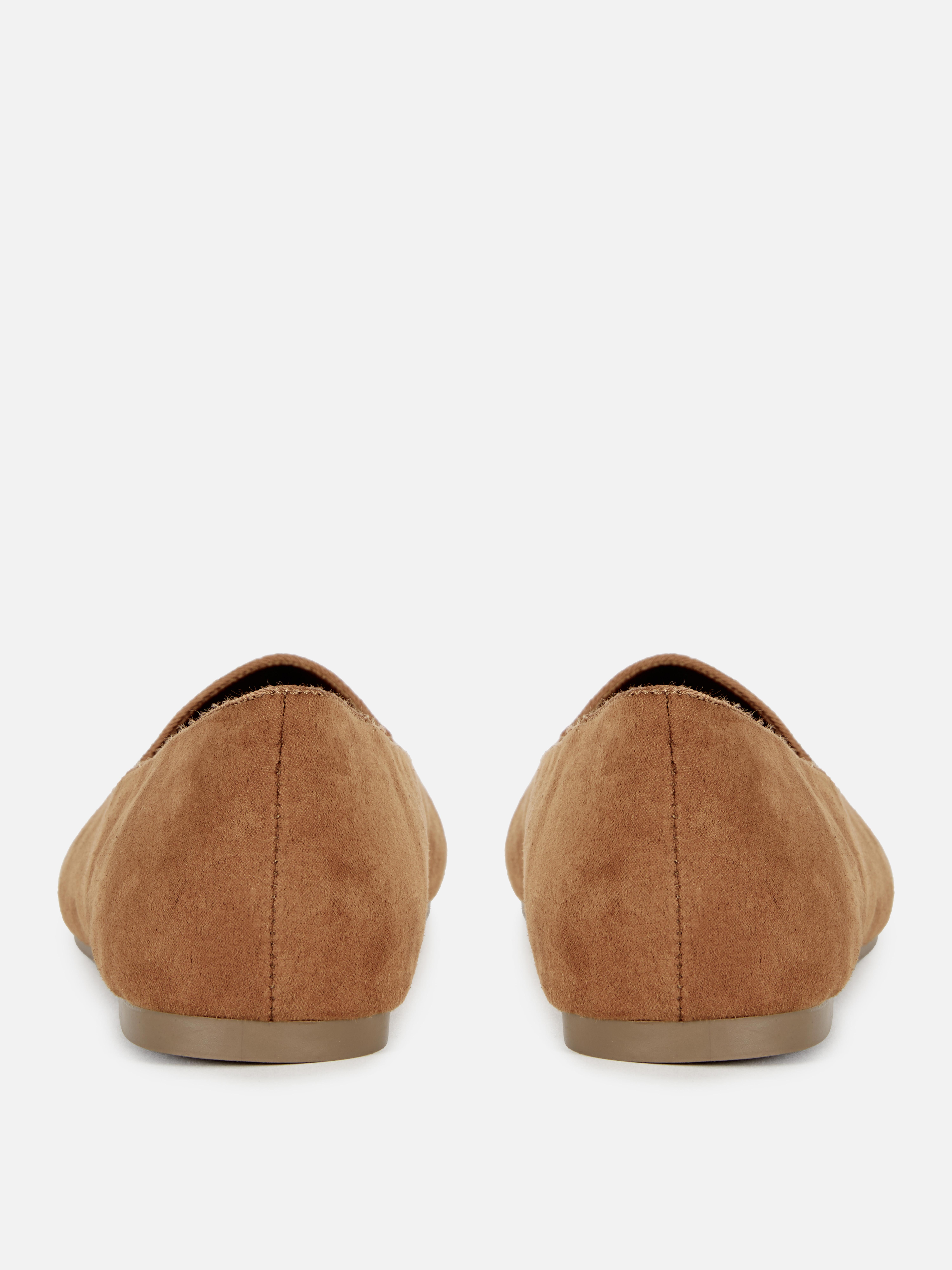 Faux Suede Flats