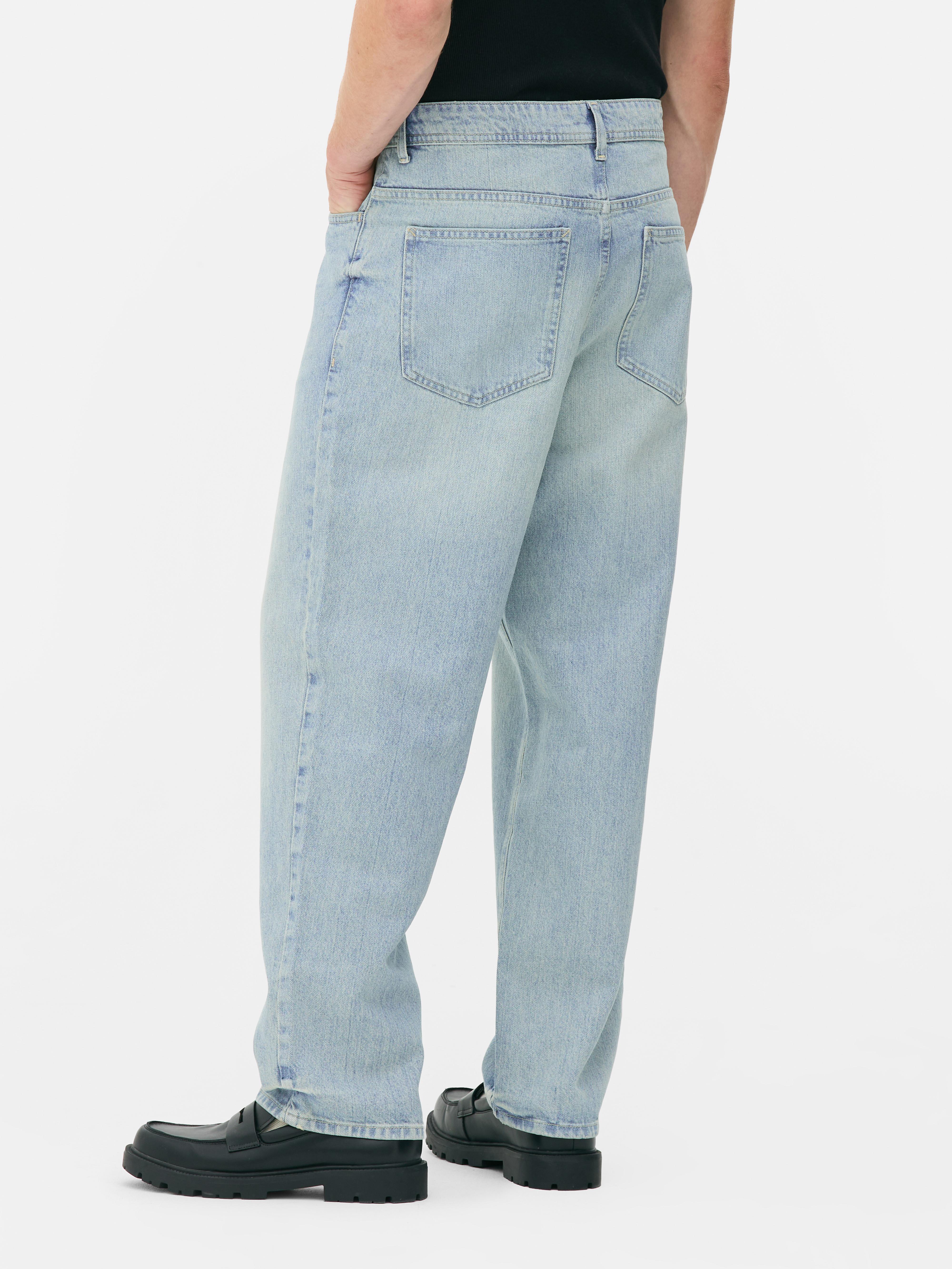 High-Waisted Relaxed Jeans