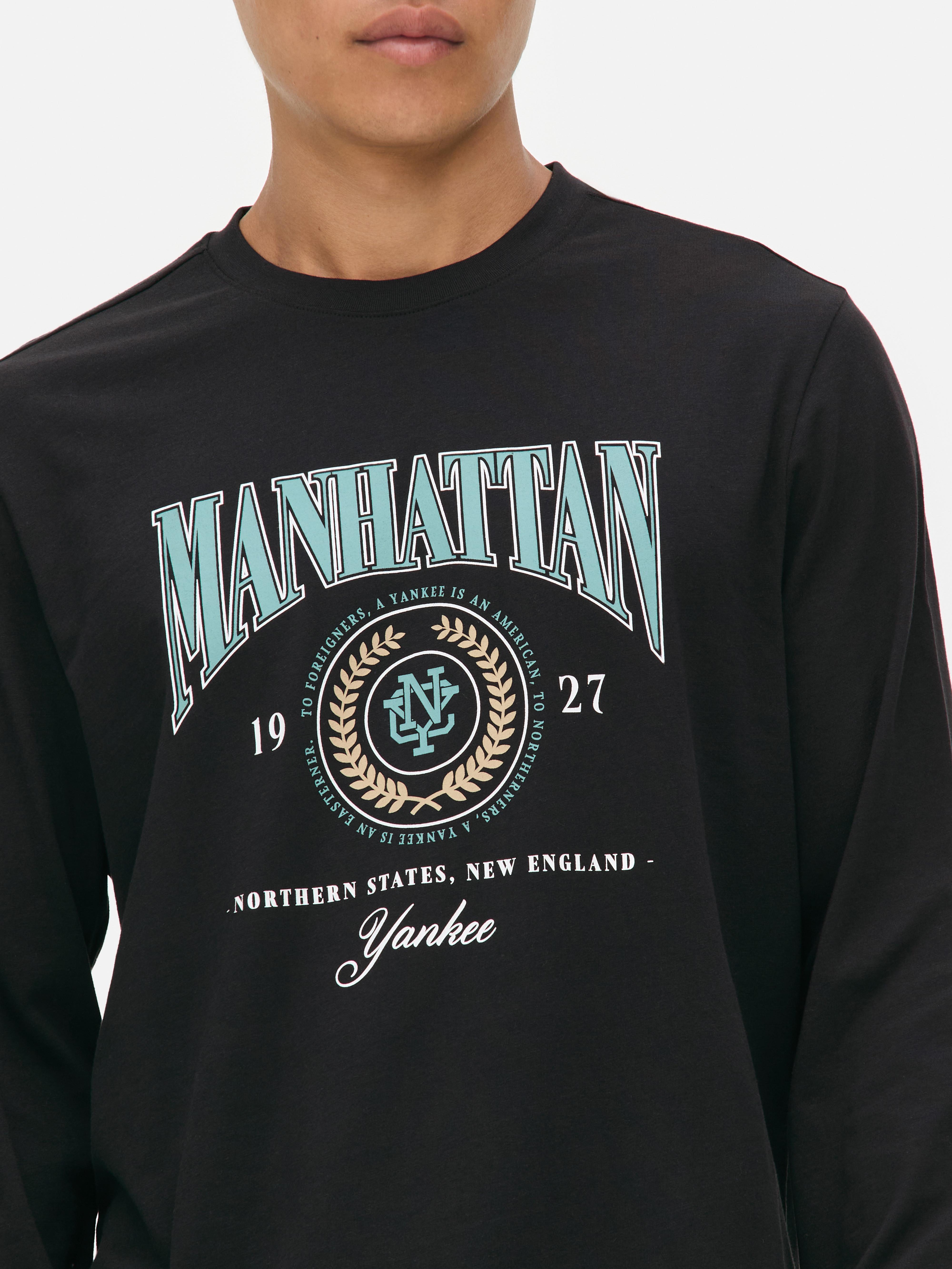 Printed Long Pajama Set