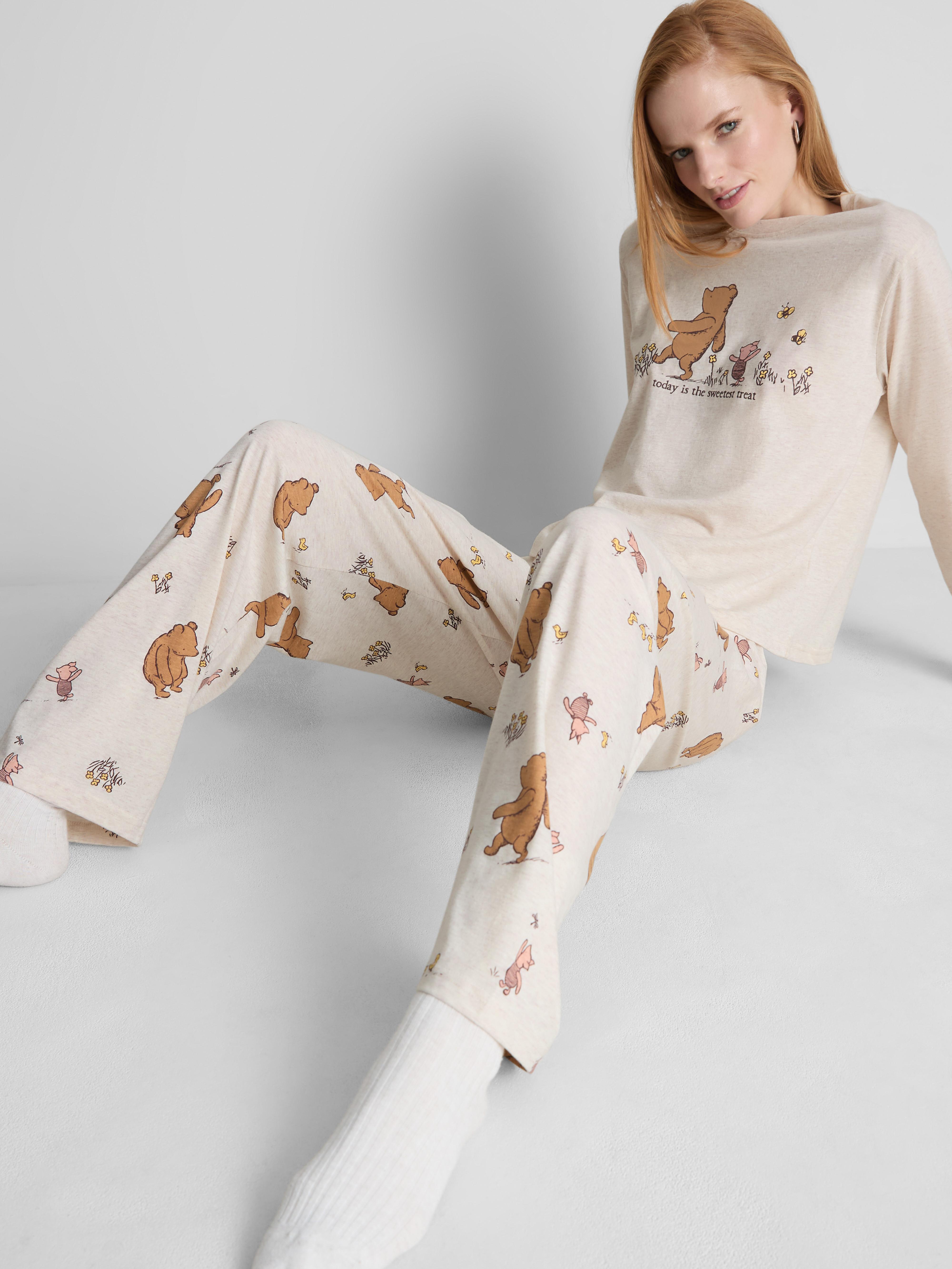 Disney’s Winnie The Pooh Cotton Blend Pajamas