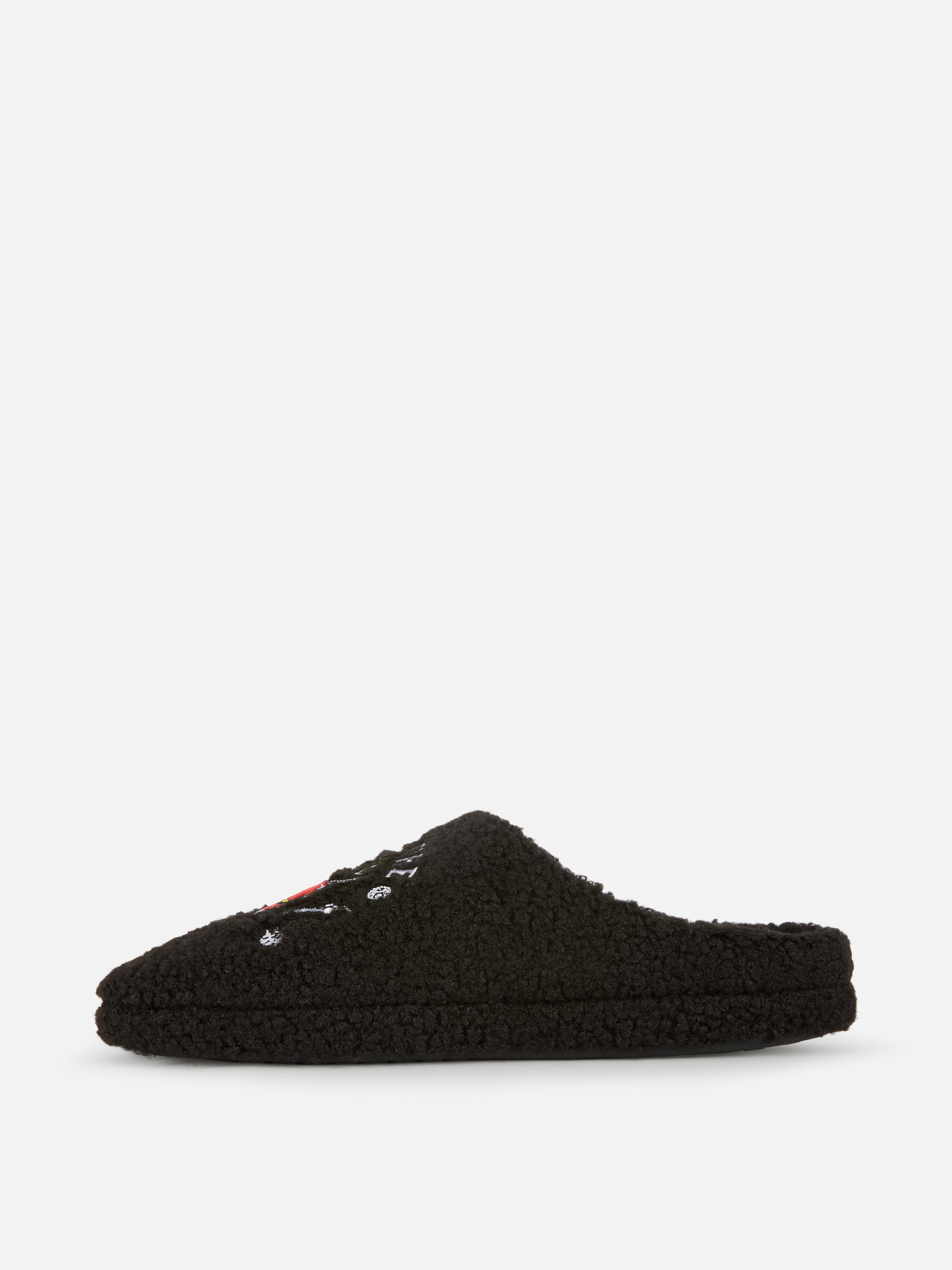 Stranger Things Hellfire Club Fleece Slippers