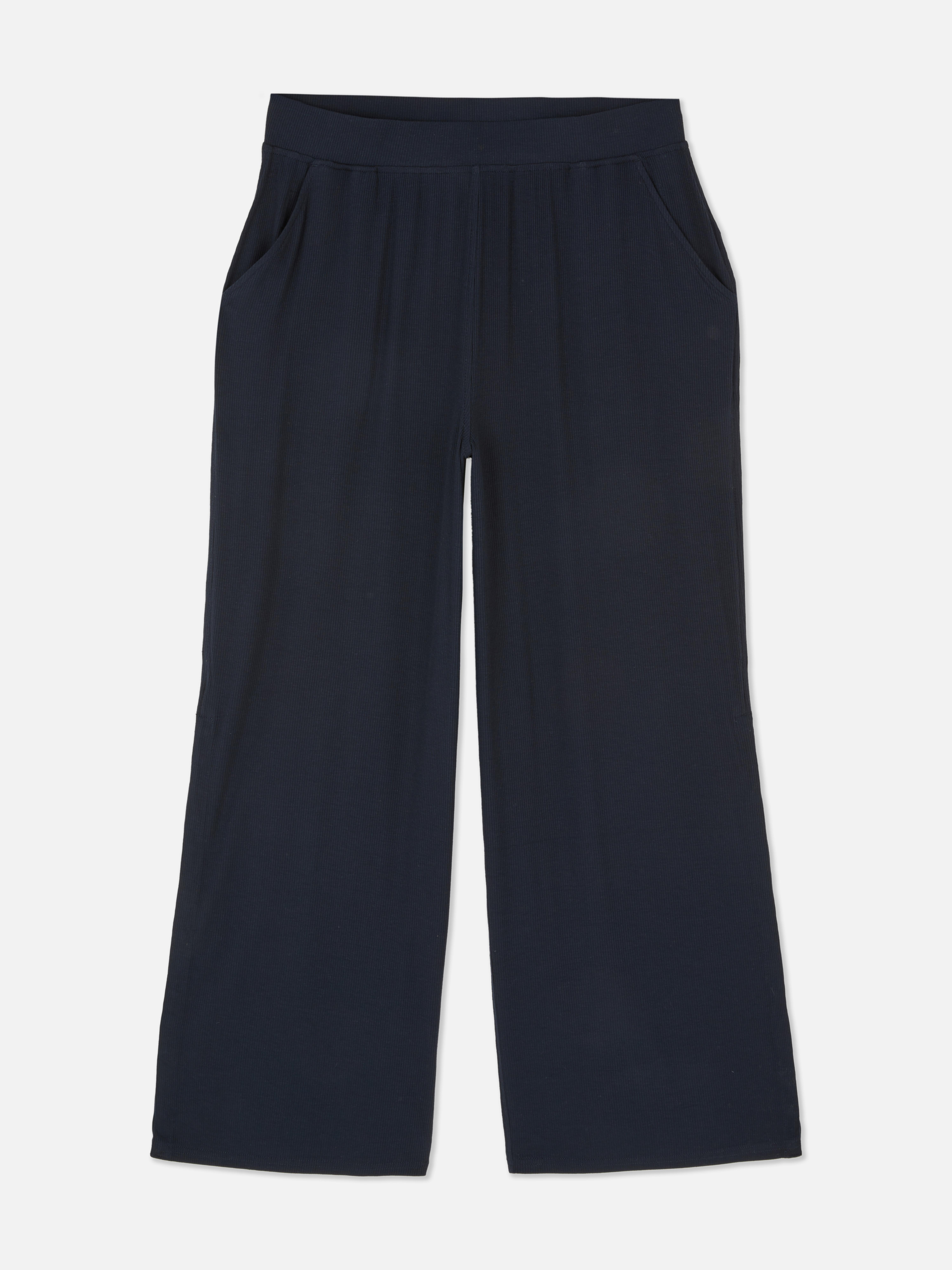 Adaptive Ribbed Pajama Pants