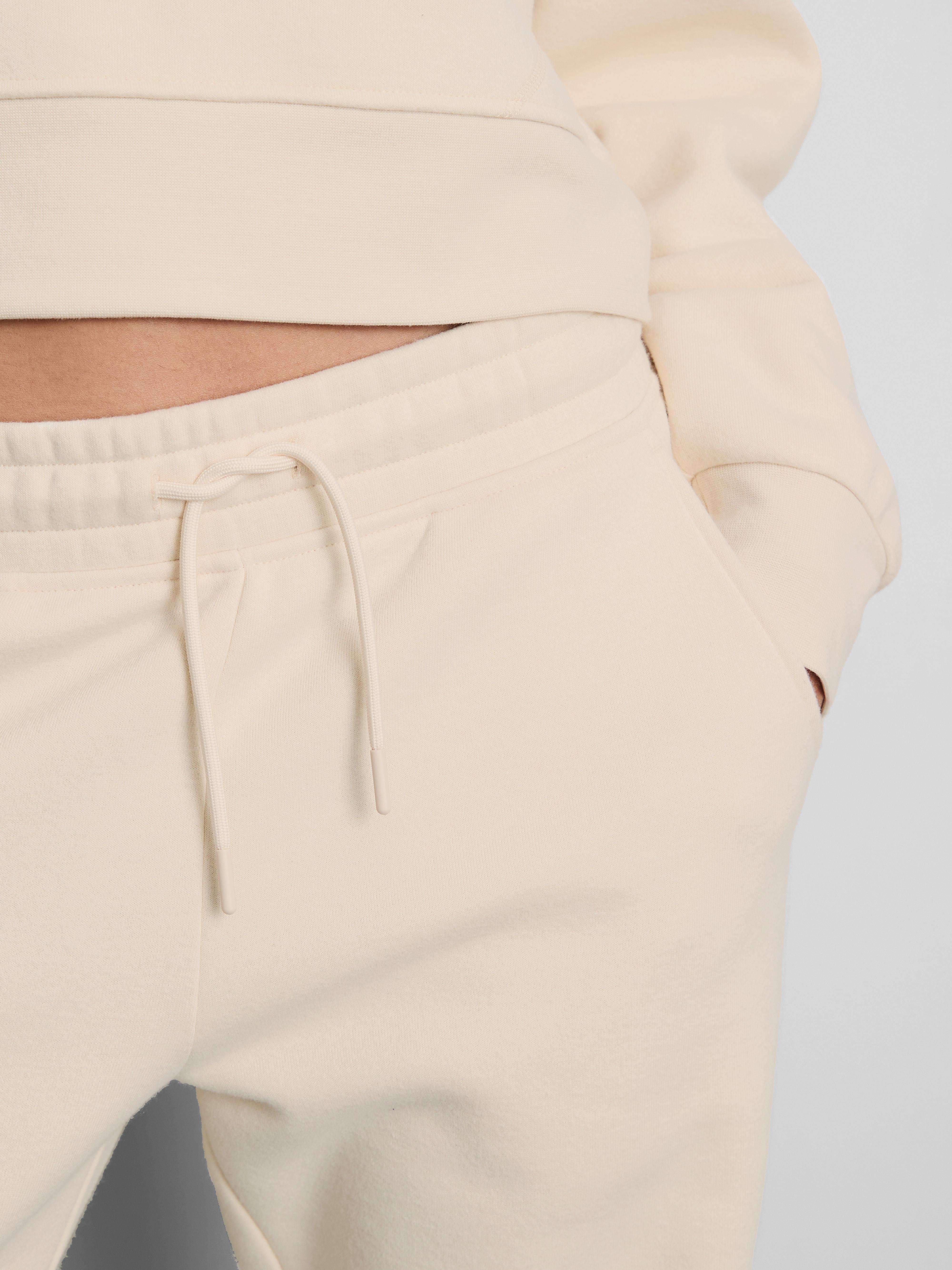 Cotton Blend Cuffed Joggers