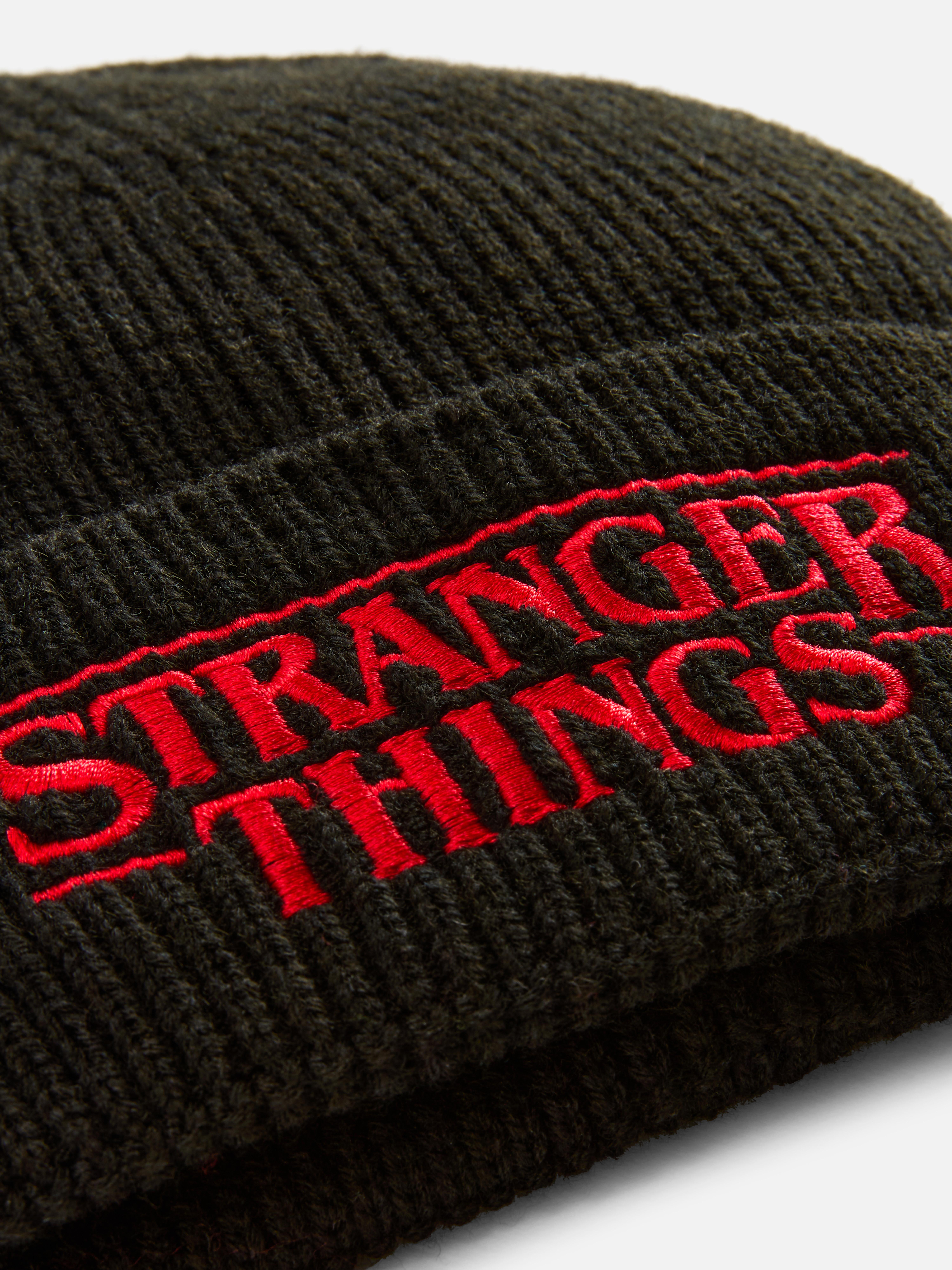 Stranger Things Logo Beanie Hat
