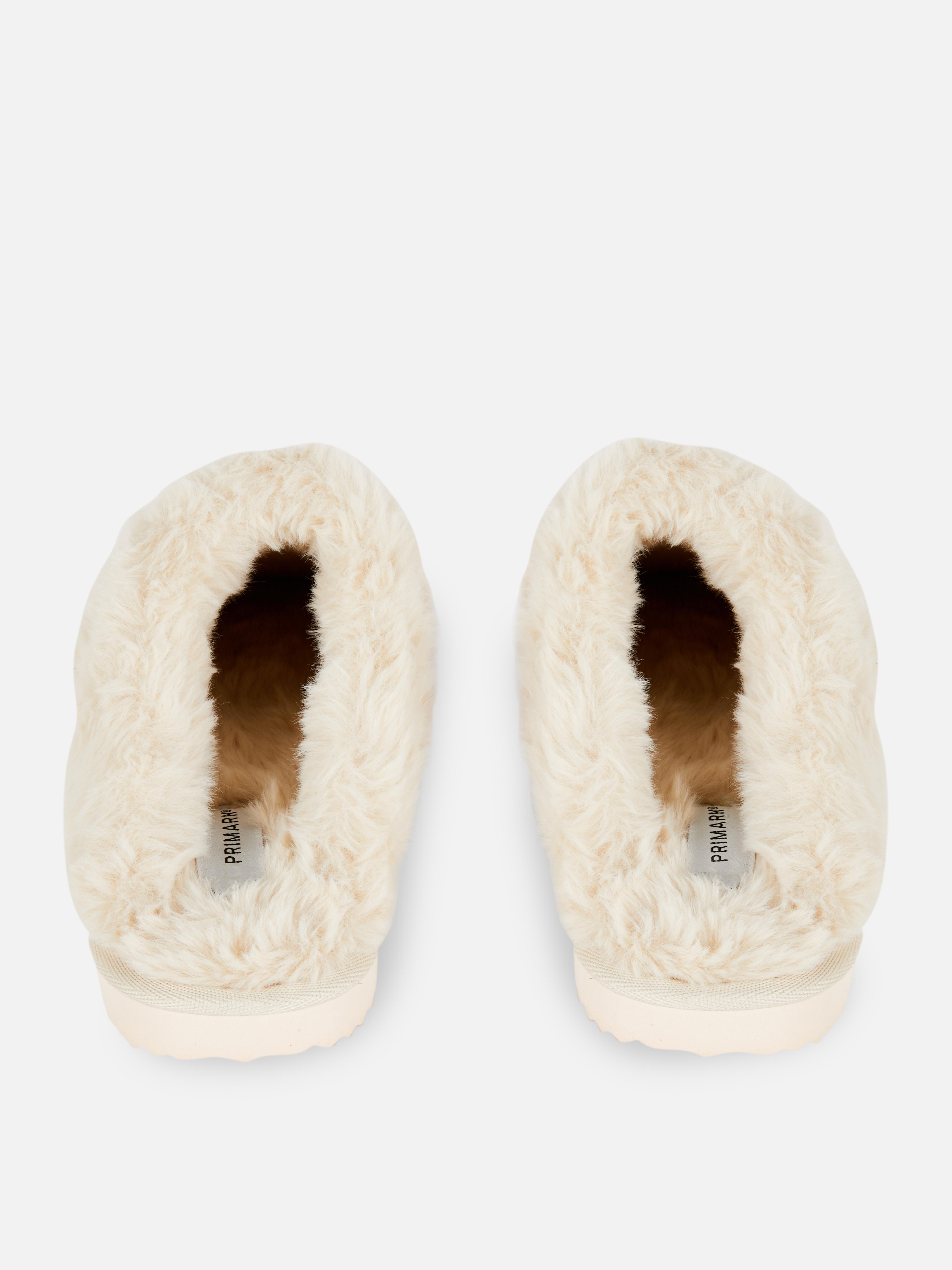 Cozy Bear Mule Slippers