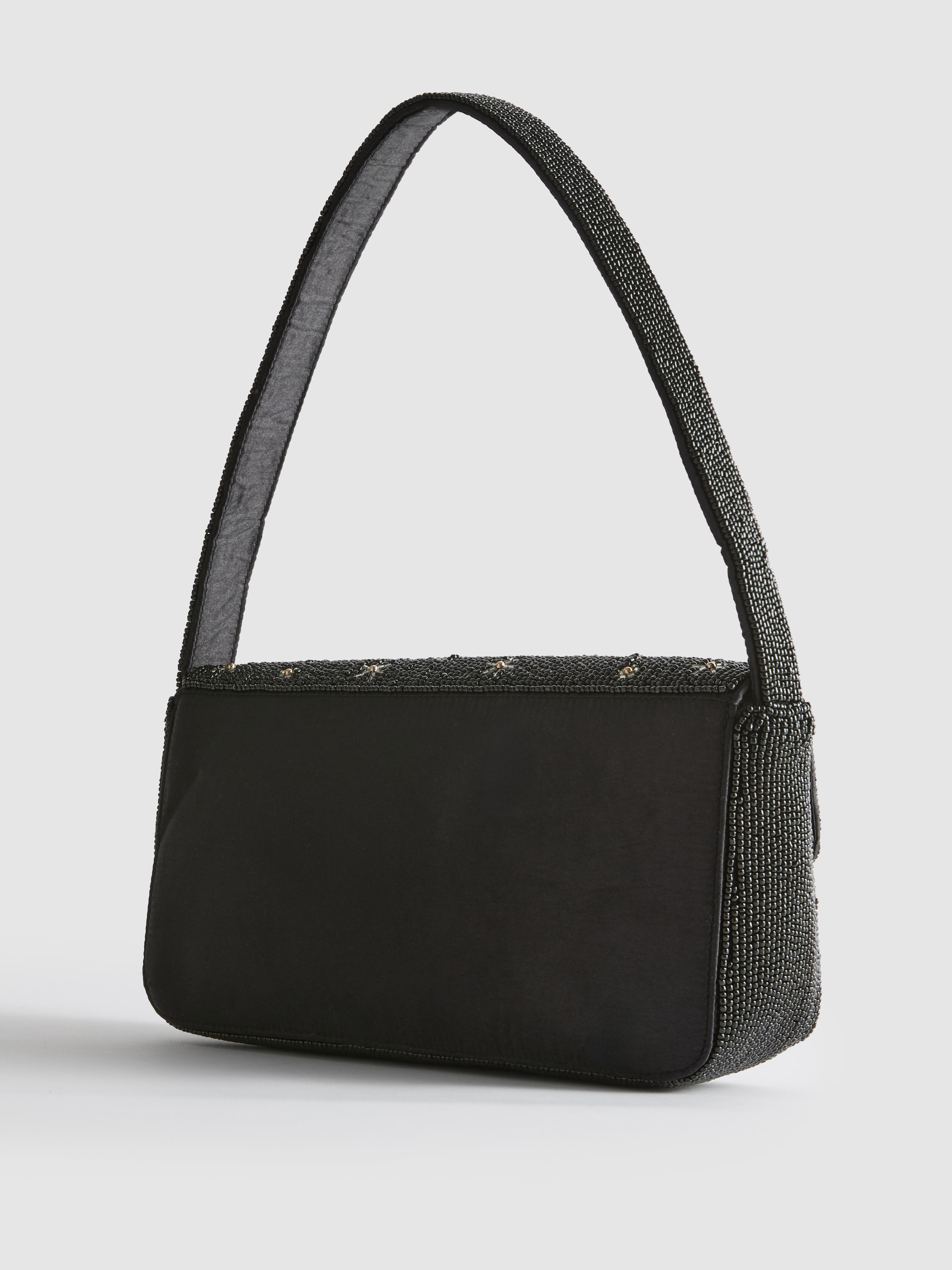 Beaded Mini Shoulder Bag