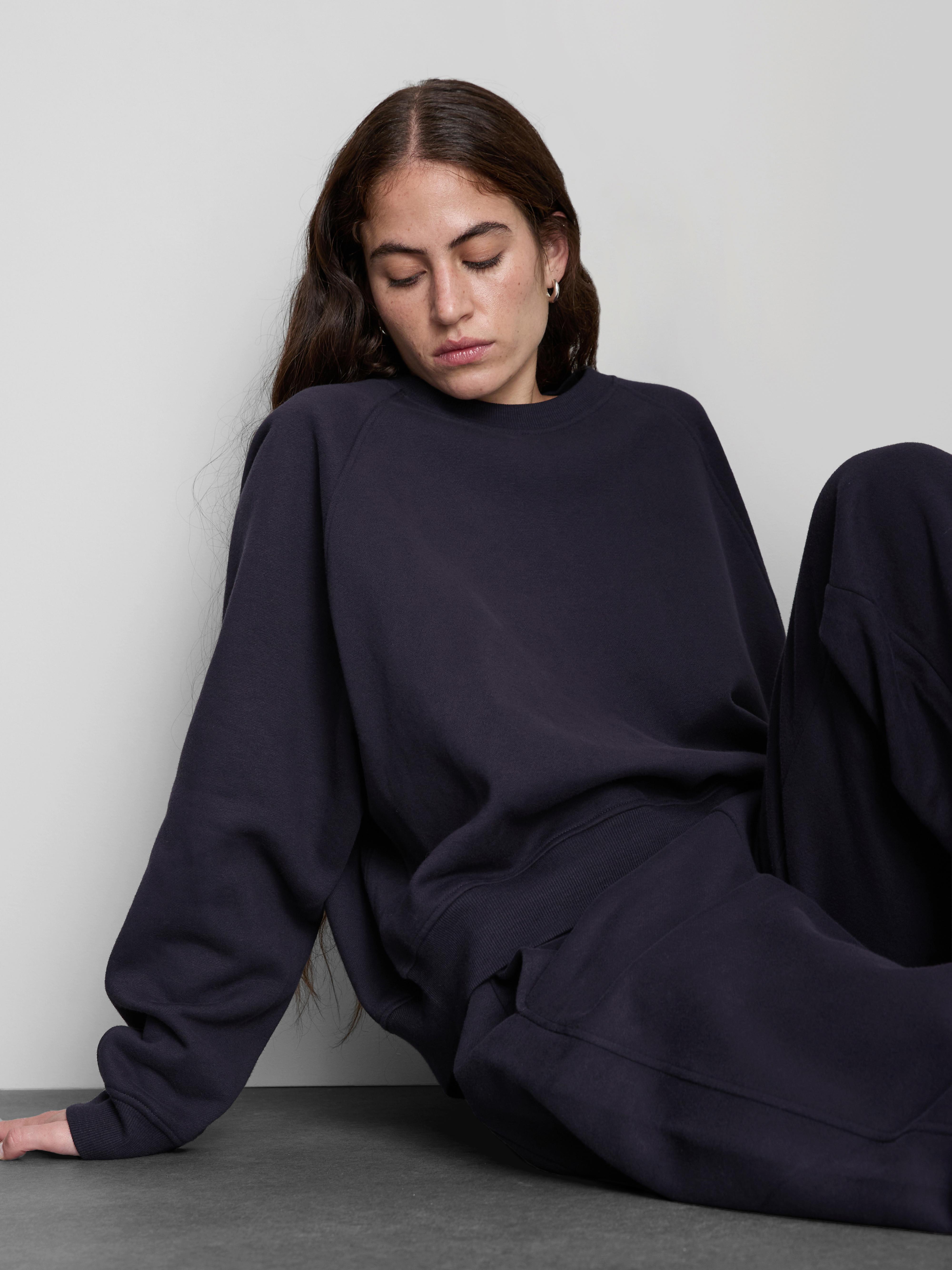 Cotton Rich Relaxed Sweatshirt